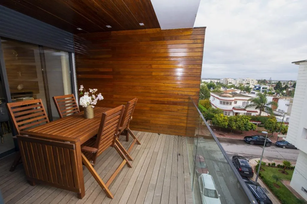 Appartement de luxe à louer à Rabat Quartier Al Nakhil avec deux chambres
