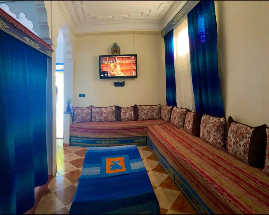 Bel appartement à louer à Malabata, Tanger, comprenant deux chambres et 2 salons