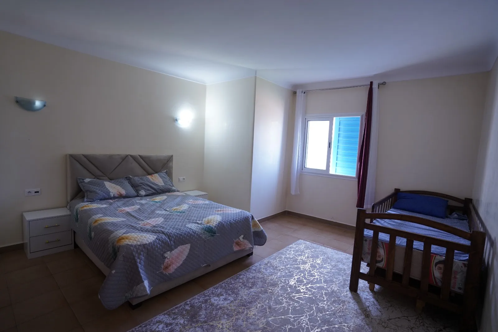 Appartement parfait à louer à kabila vista 2 chambre salon piscine 2 balcon 90 mètres carré