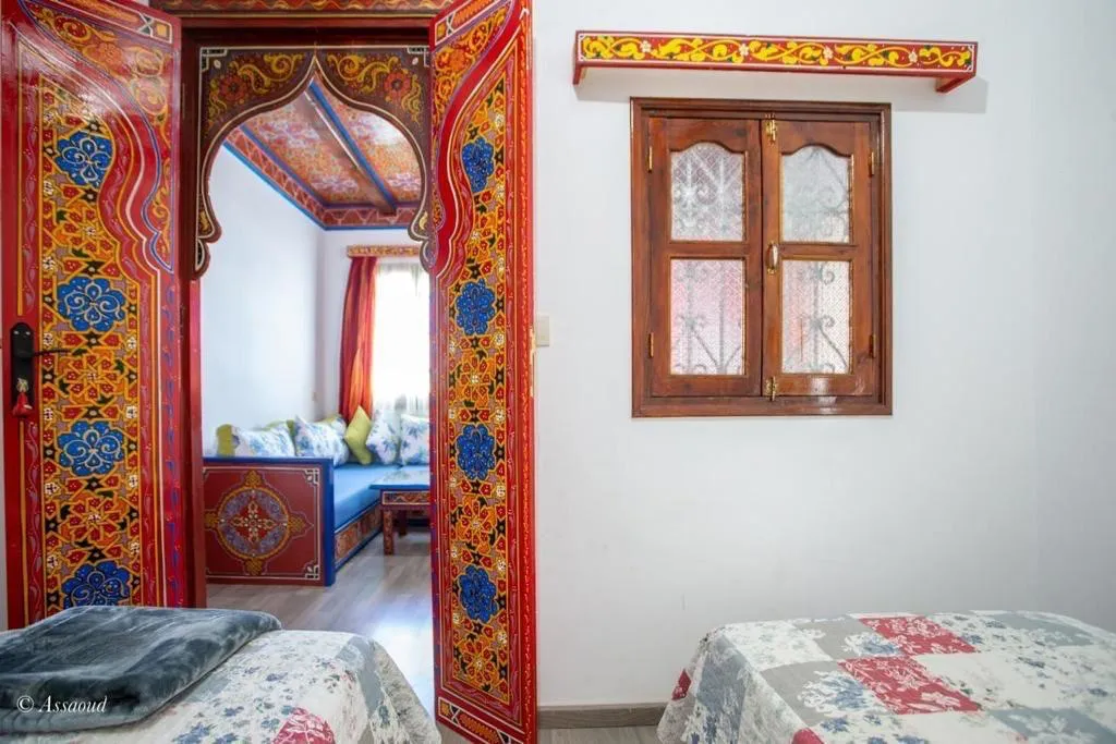 Bel Appartement à louer à Chefchaouen, 2 chambres, salon et terrasse.