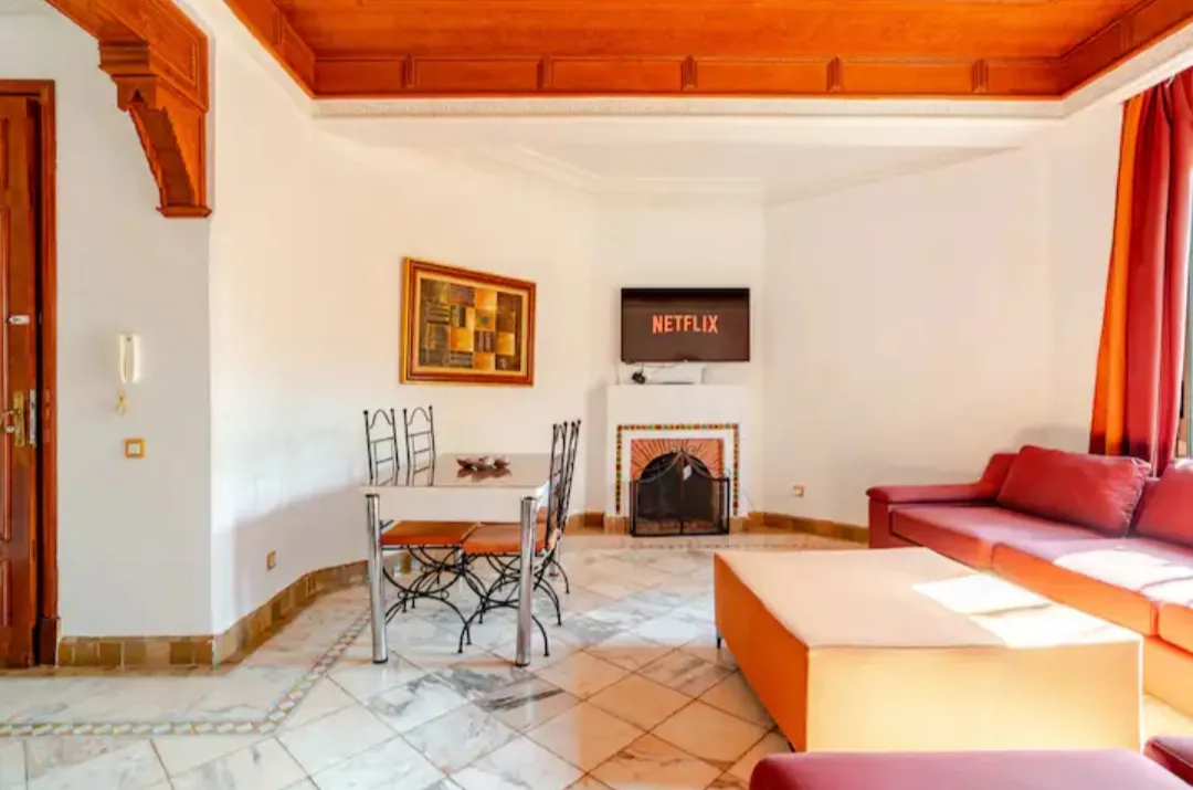 Appartement familial à louer dans une résidence fermée à Marrakech