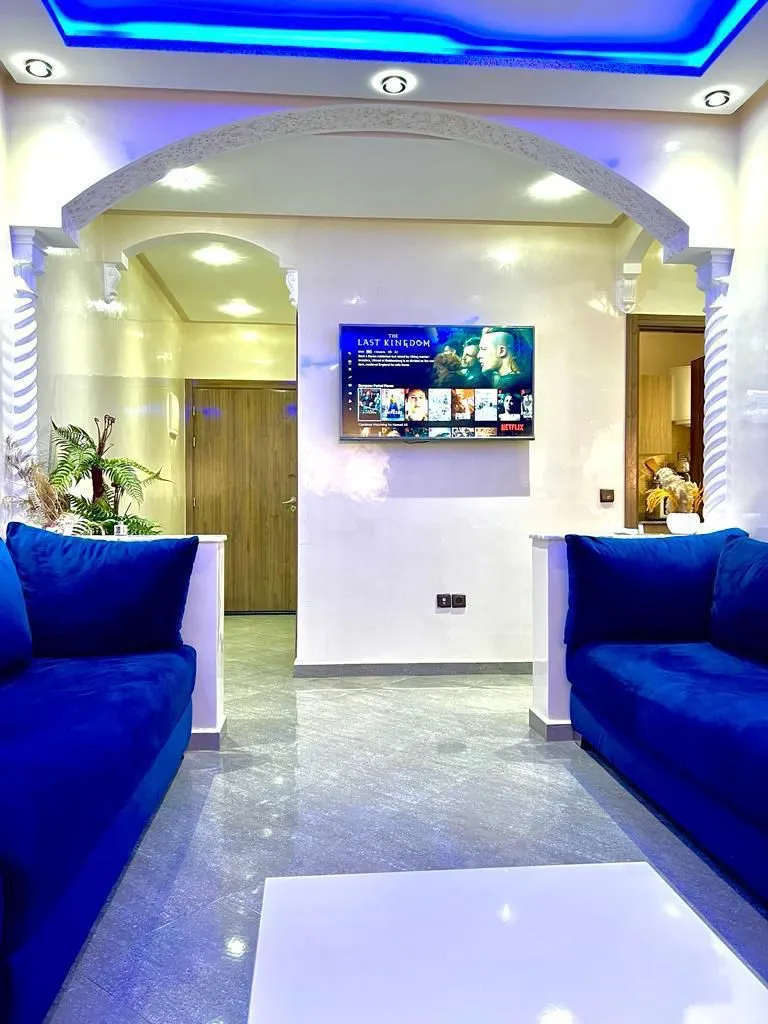 Appartement de luxe à louer à Marrakech, situé à Abwab Guéliz au deuxième étage