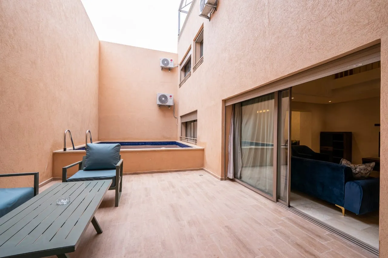 Appartement de luxe au design moderne à louer à Marrakech, Gueliz