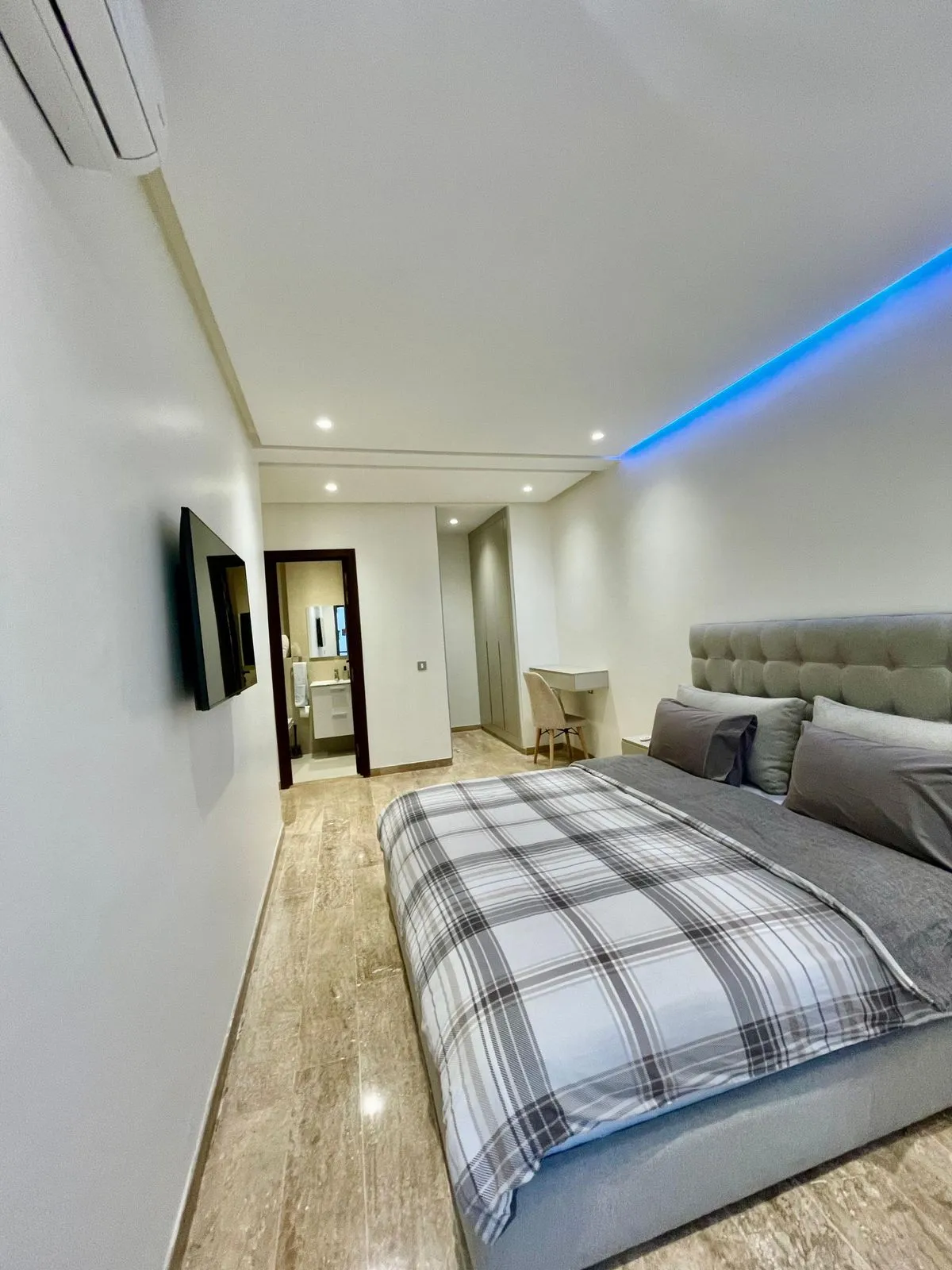Un appartement élégant à louer dans un quartier calme d'une superficie de 90 m².