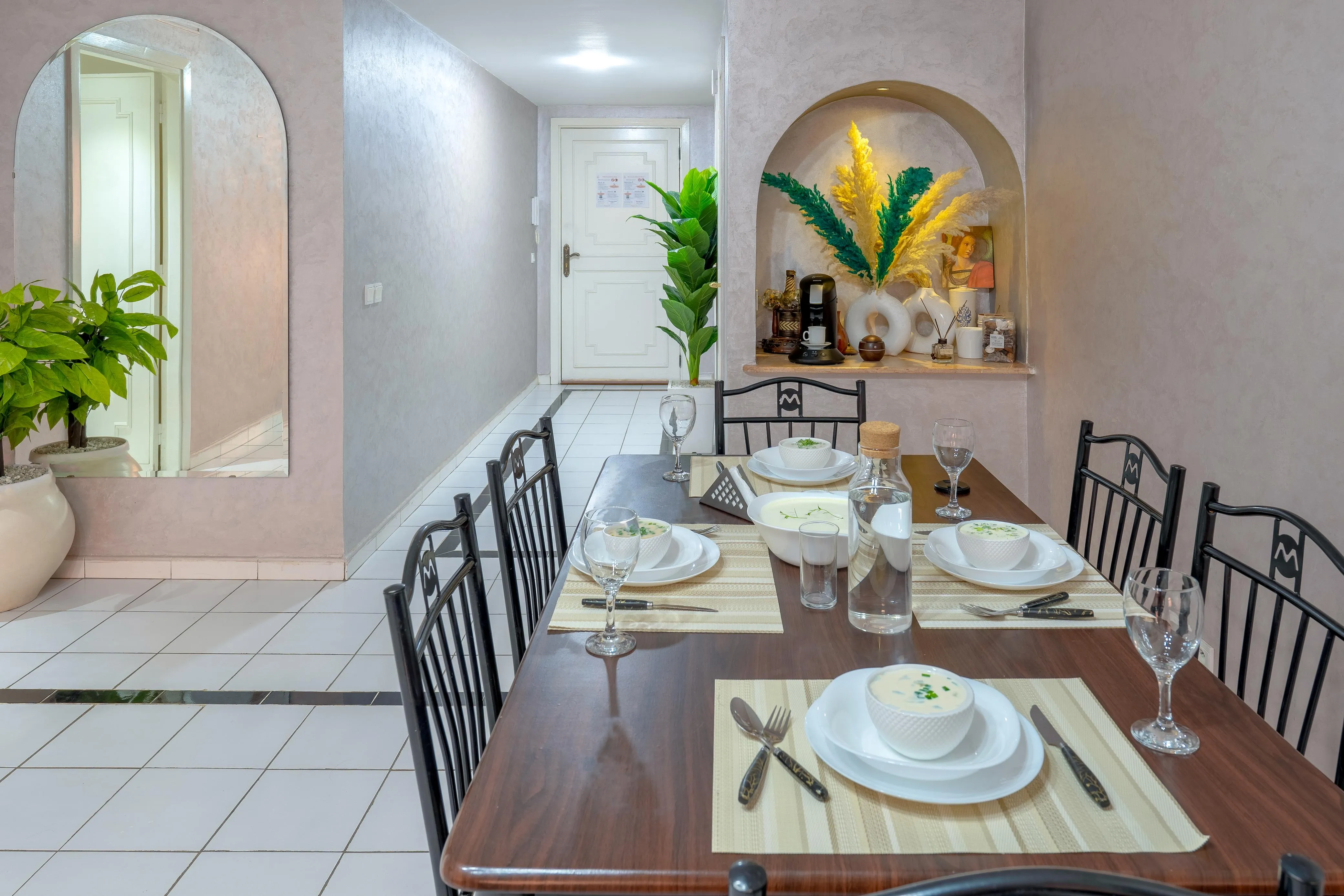 Appartement moderne et élégant à louer au cœur de Guéliz, Marrakech