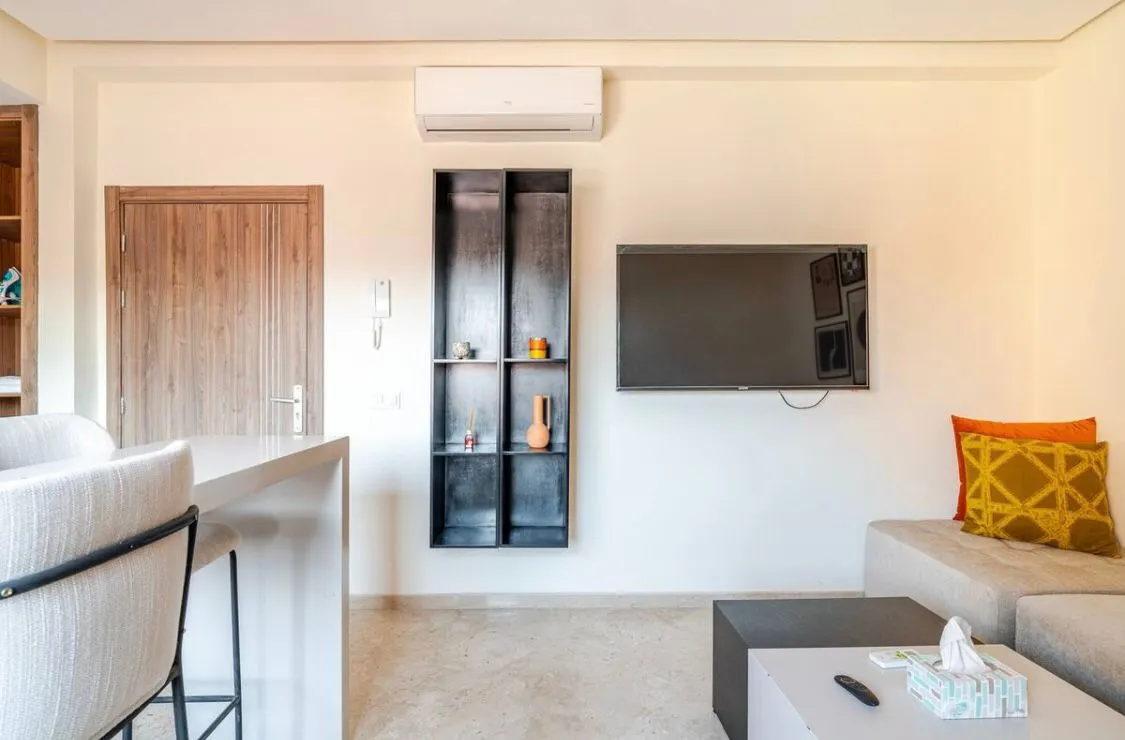 Appartement moderne d'une chambre à louer à la journée à Marrakech