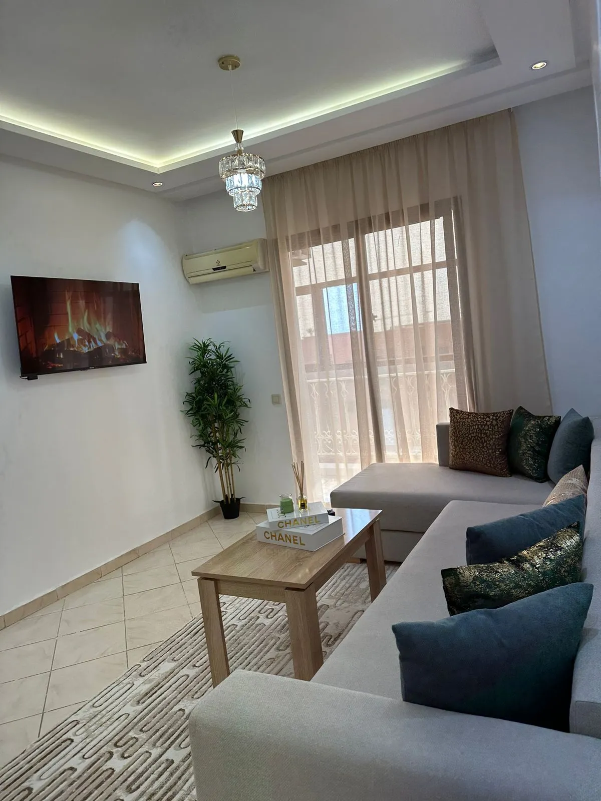 Un magnifique appartement à louer à Marrakech, au troisième étage