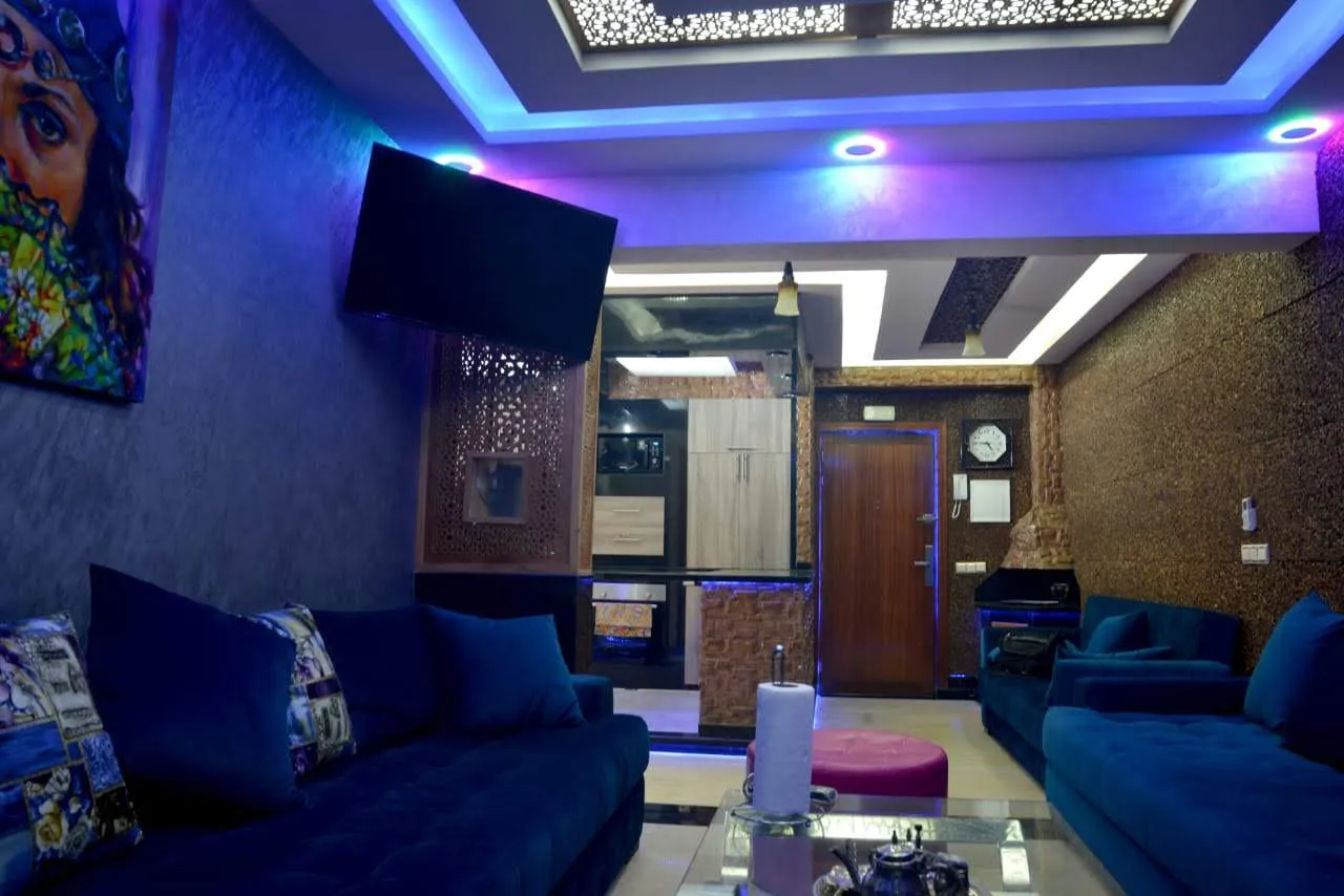 Appartement de luxe à louer à Rabat, Harhoura deux chambres