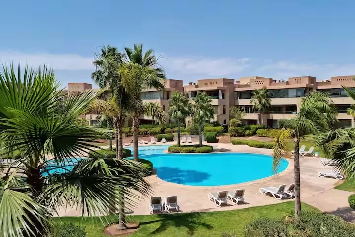 Un bel appartement à louer à Marrakech, doté d’un design moderne et élégant