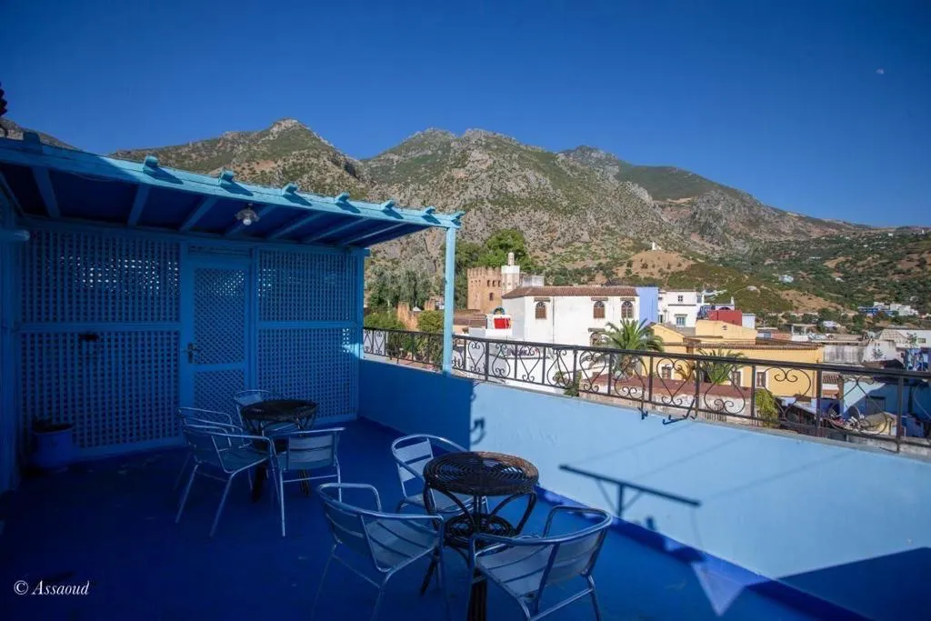 Bel Appartement à louer à Chefchaouen, 2 chambres, salon et terrasse.