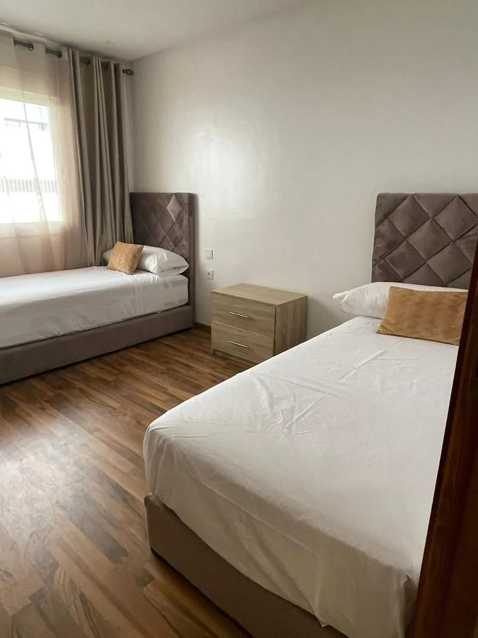 Appartement charmant à louer à Malabata, Tanger, avec 2chambres et un salon.
