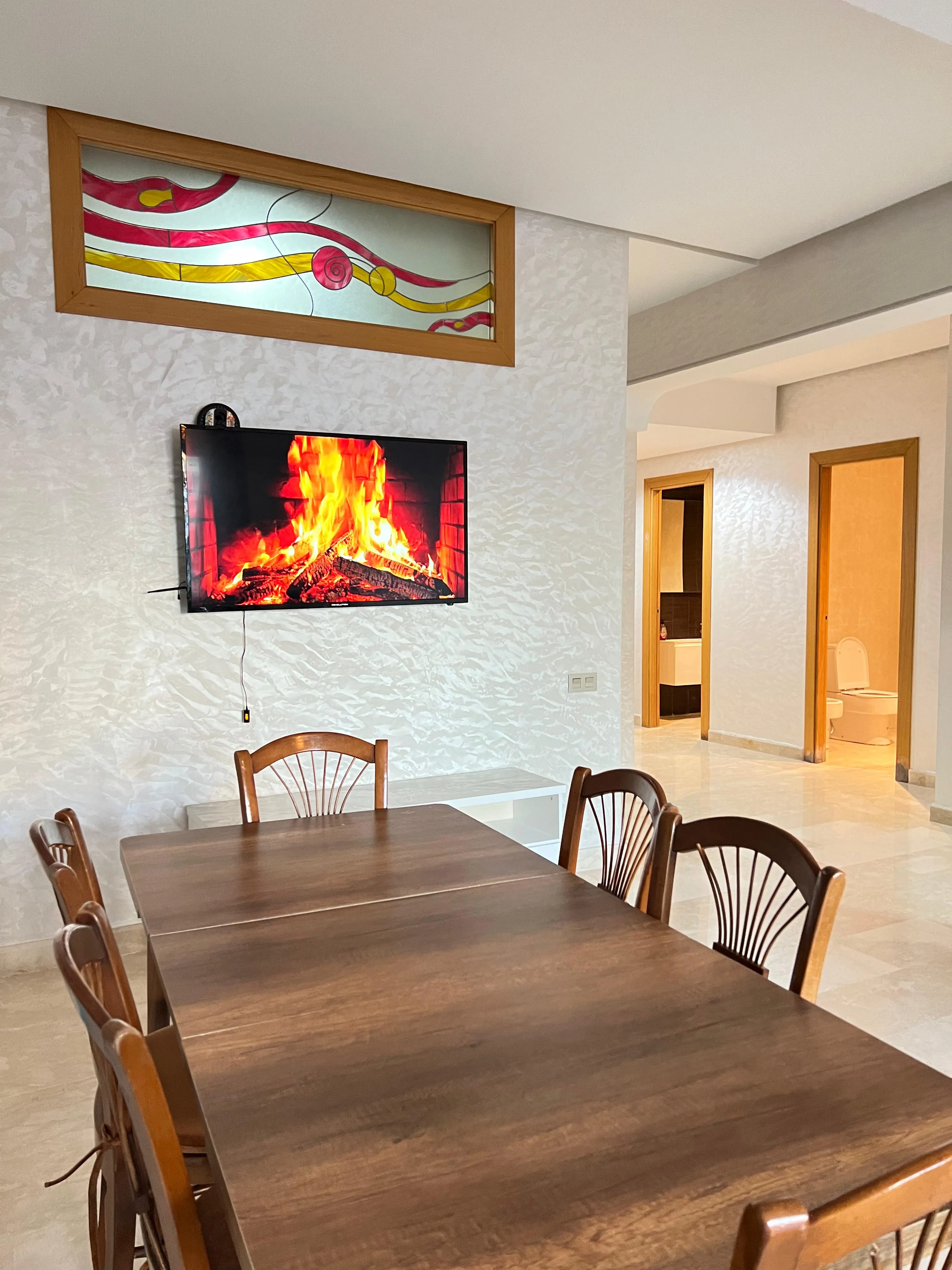 Appartement de luxe à louer à Malabata, Tanger, avec vue sur la corniche 70 m 