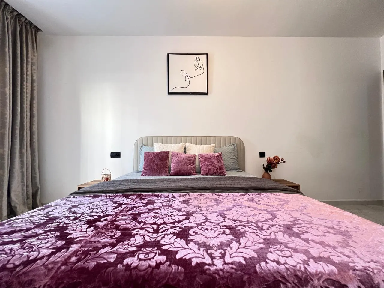 Appartement élégant à louer à Rabat, Harhoura  Il comprend deux chambres