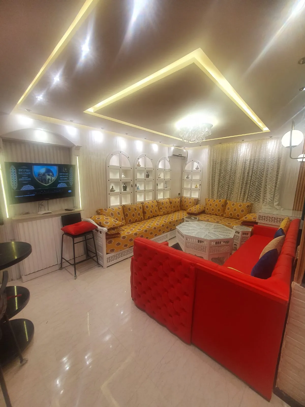 Un magnifique appartement à louer à Marrakech, situé au deuxième étage