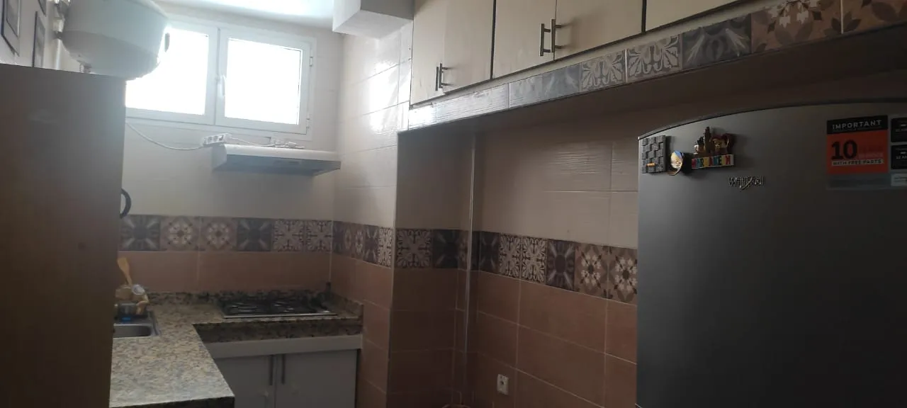 Appartement meublé à louer à Targa, Marrakech, comprenant deux chambres
