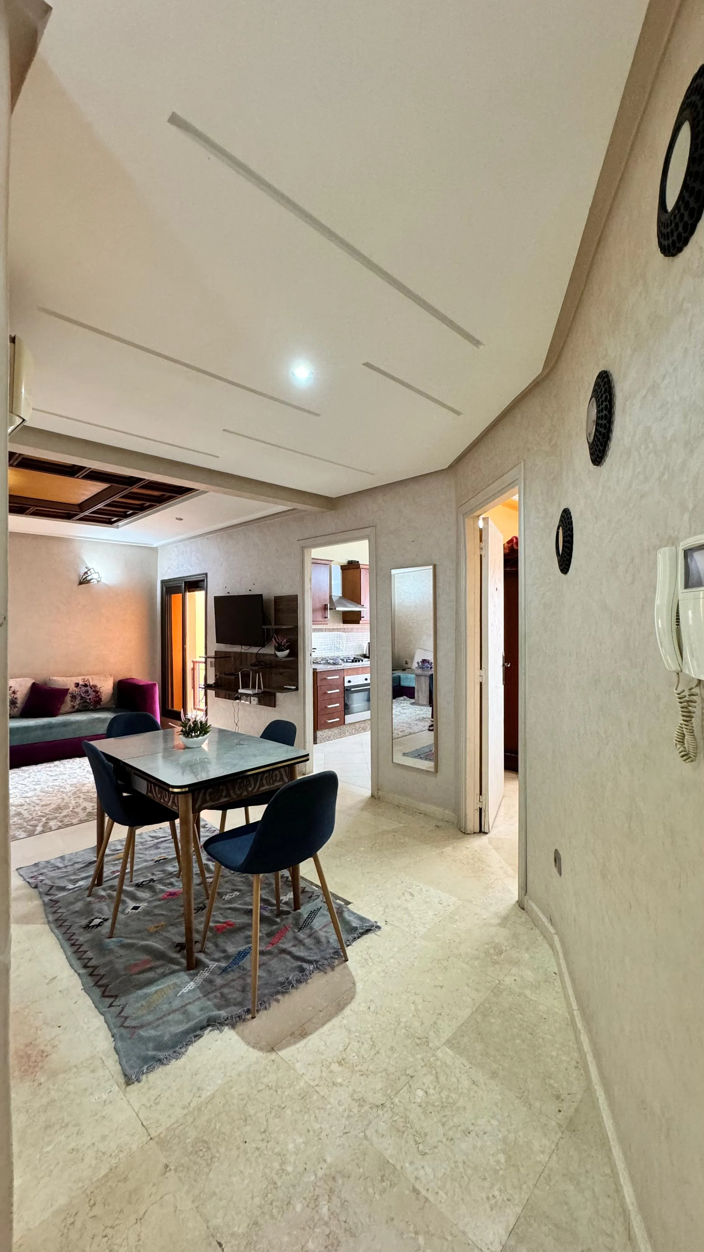 Appartement de luxe à louer au cœur de Marrakech, dans le prestigieux de Guéliz