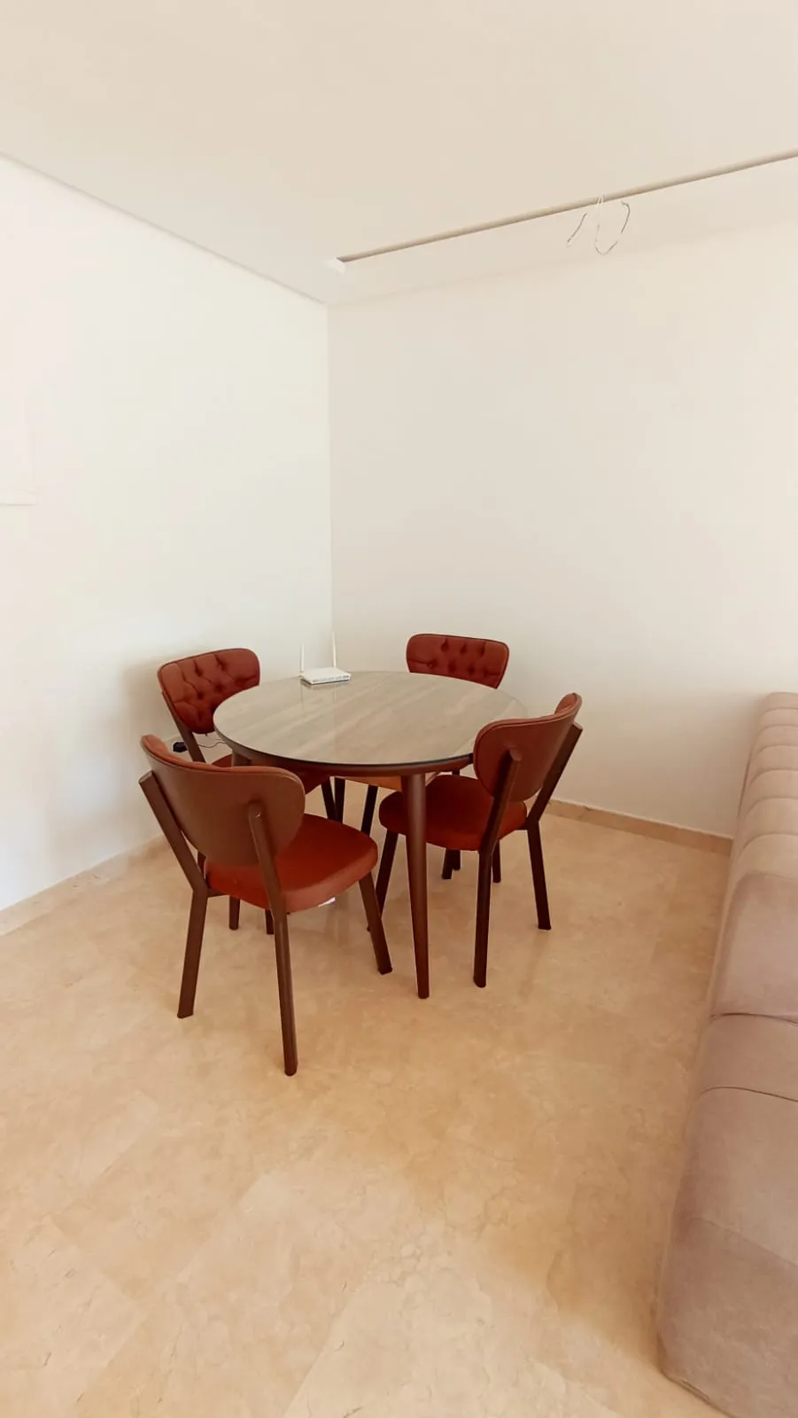 Bel appartement à louer à Rabat, comprenant deux chambres