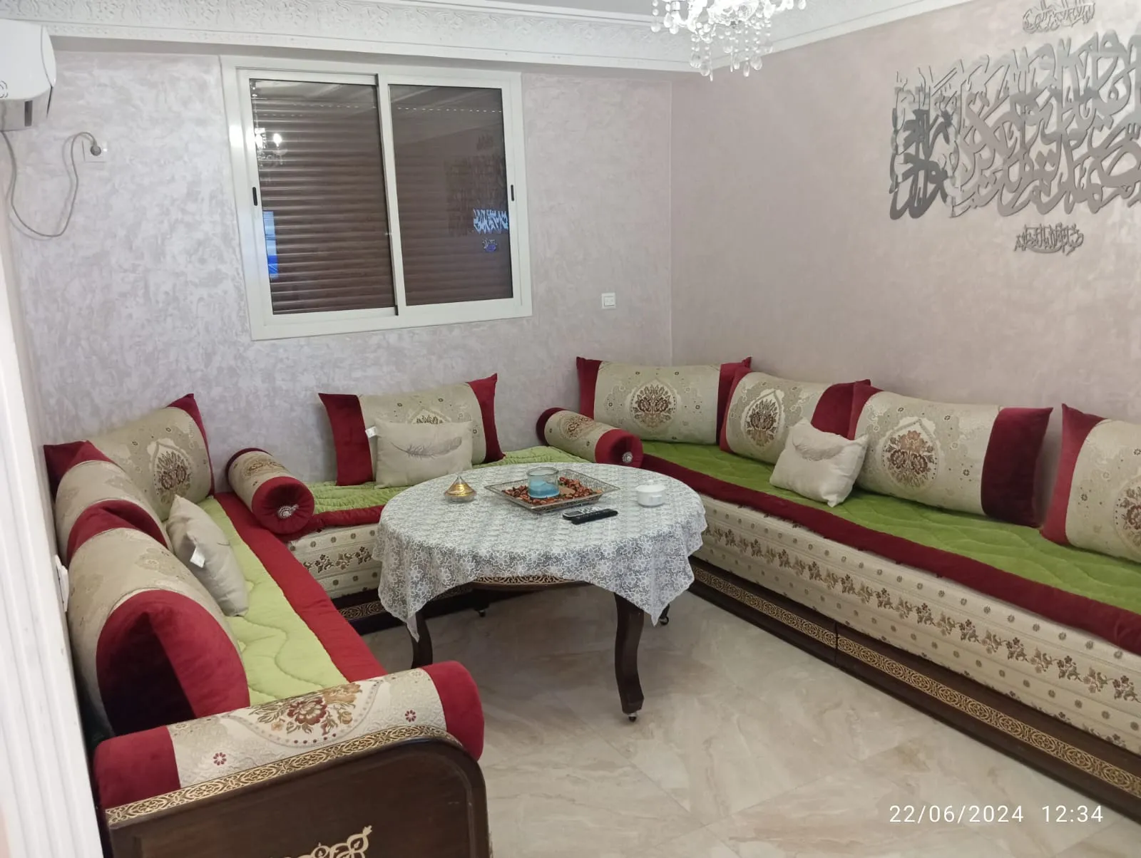 Bel appartement à louer à Marrakech, situé au rez-de-chaussée