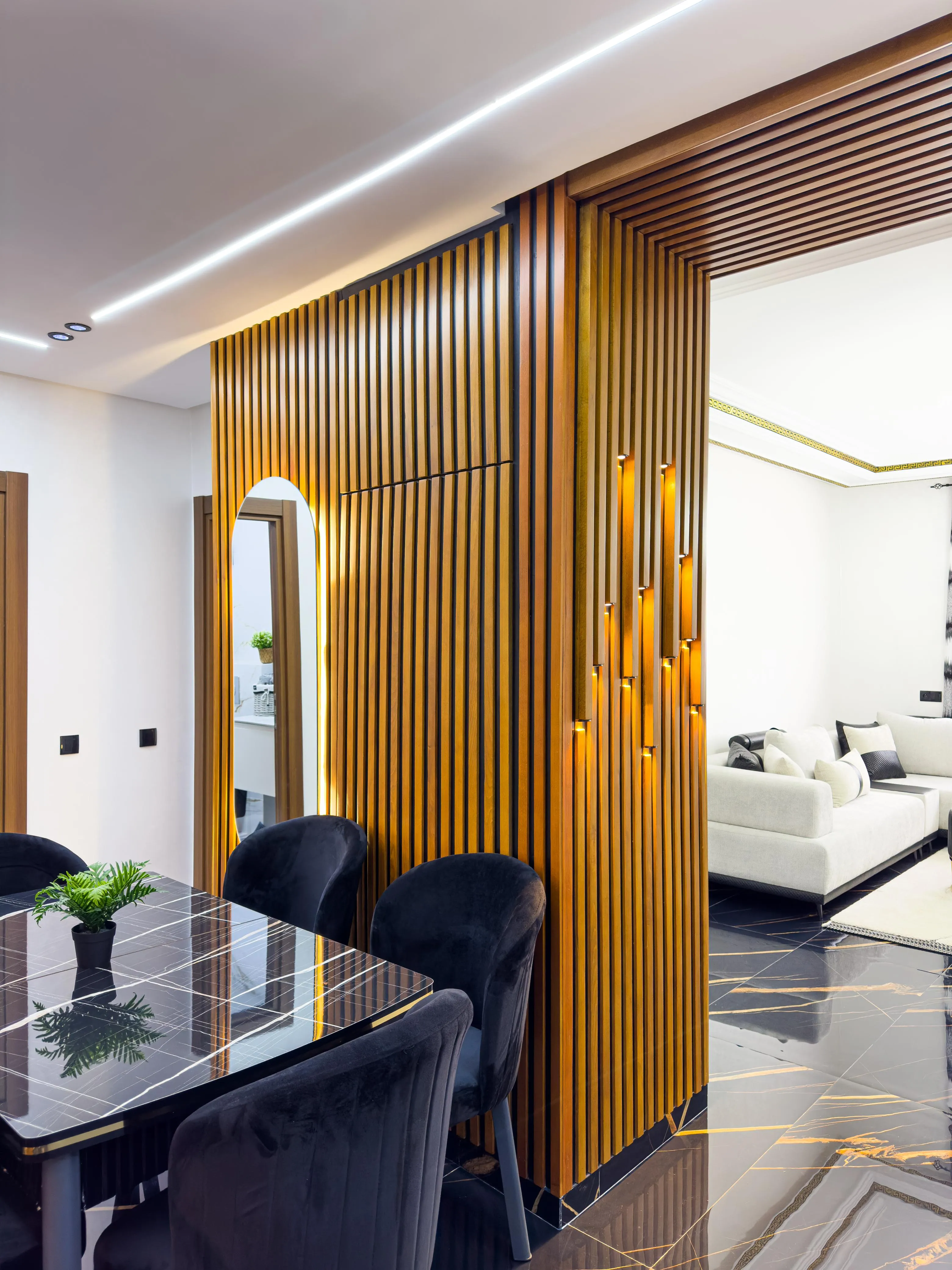 Appartement moderne à louer dans un emplacement idéal et raffiné à Tanger.