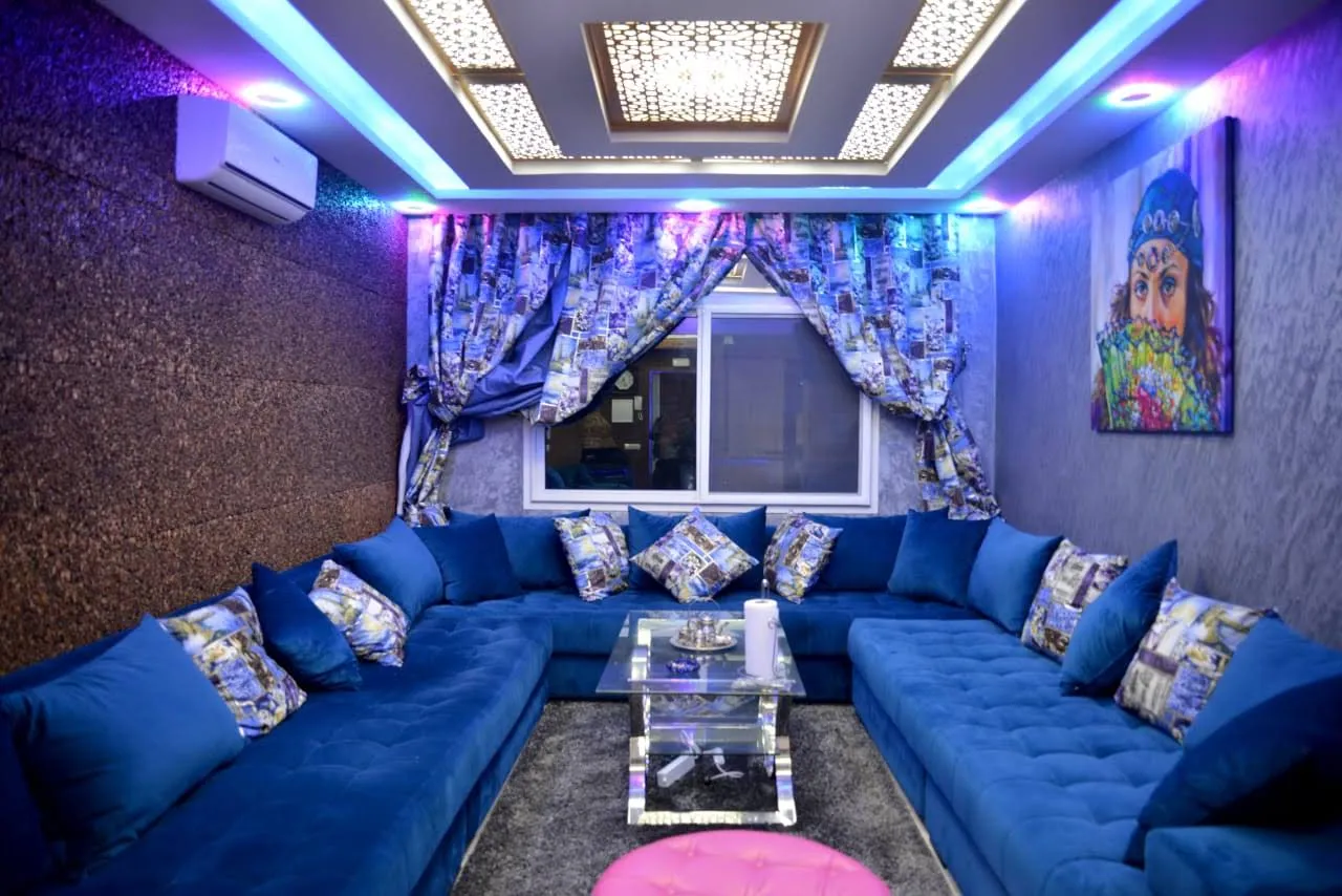 Appartement de luxe à louer à Rabat, Harhoura deux chambres
