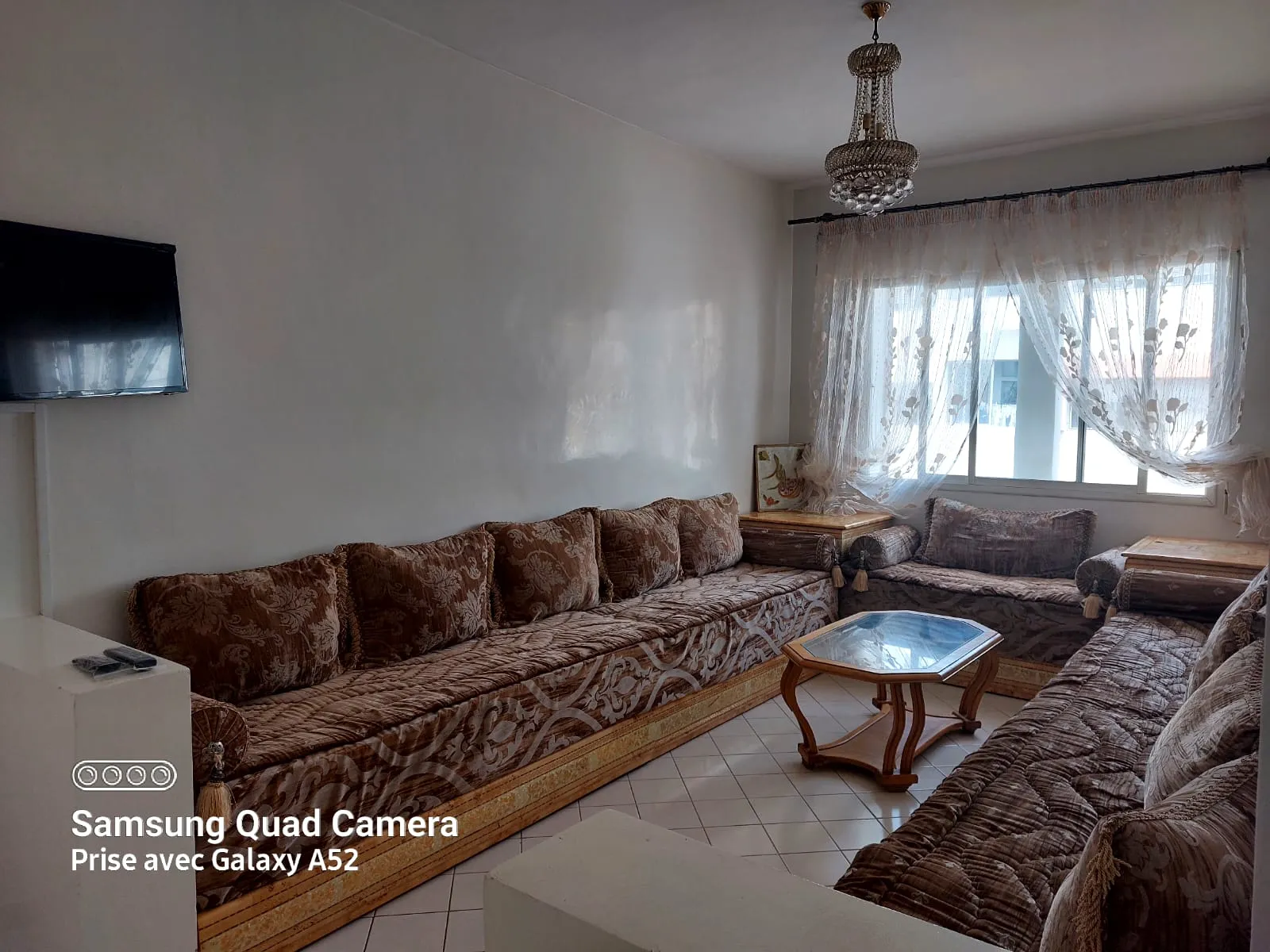 Superbe appartement à louer à Rabat, situé au troisième étage