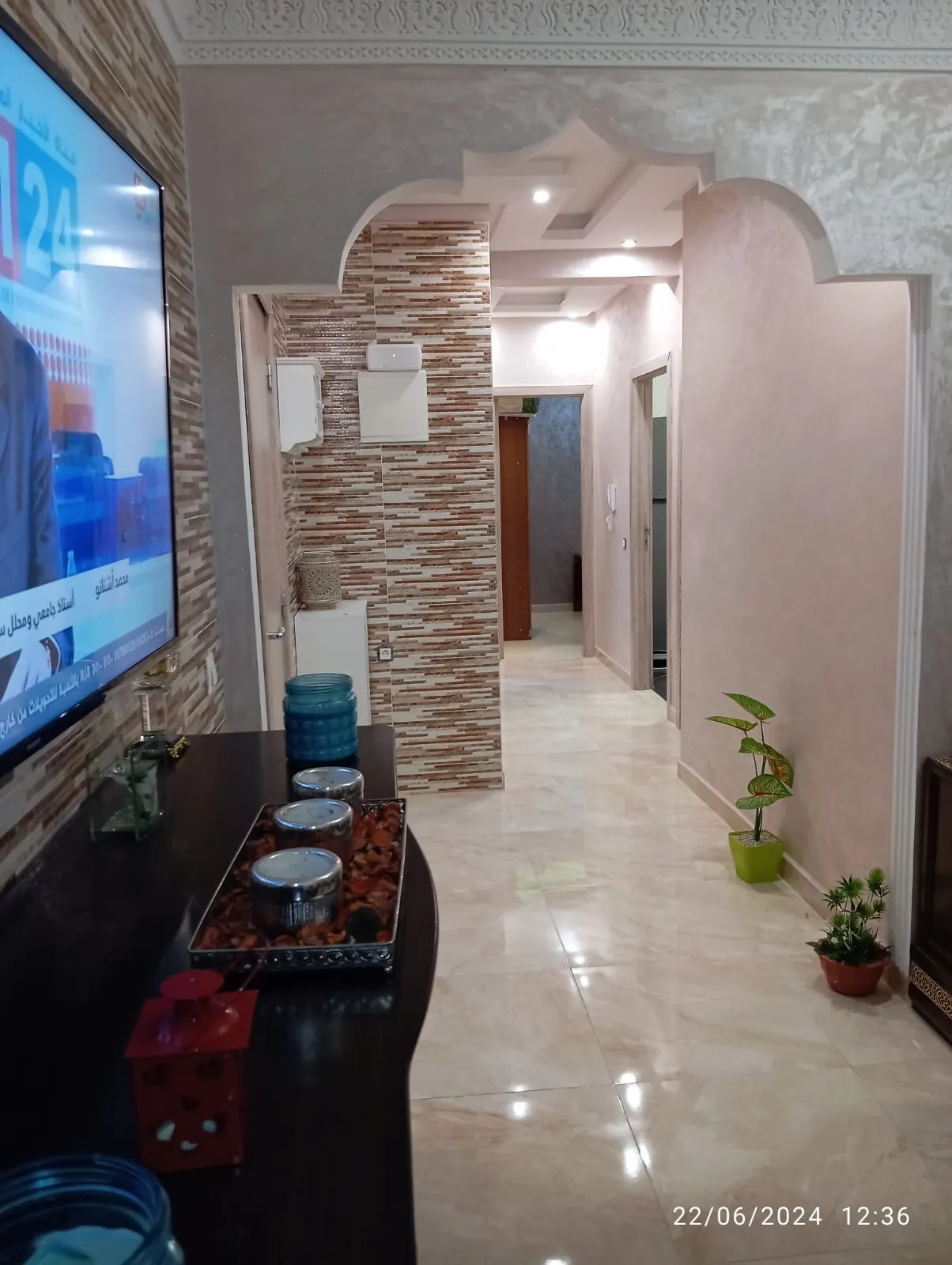 Bel appartement à louer à Marrakech, situé au rez-de-chaussée