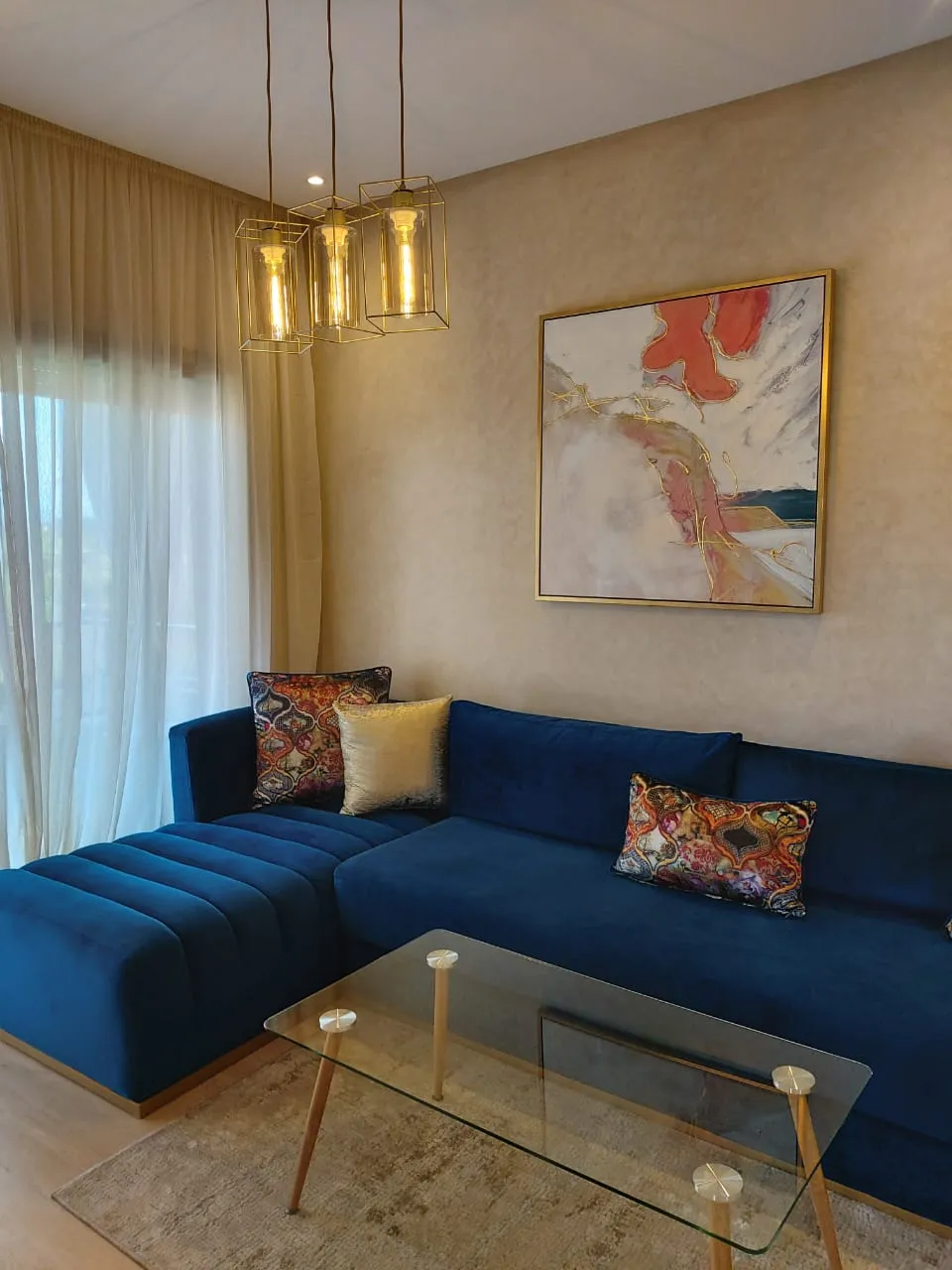 Appartement élégant à louer à Marrakech design moderne et luxueux