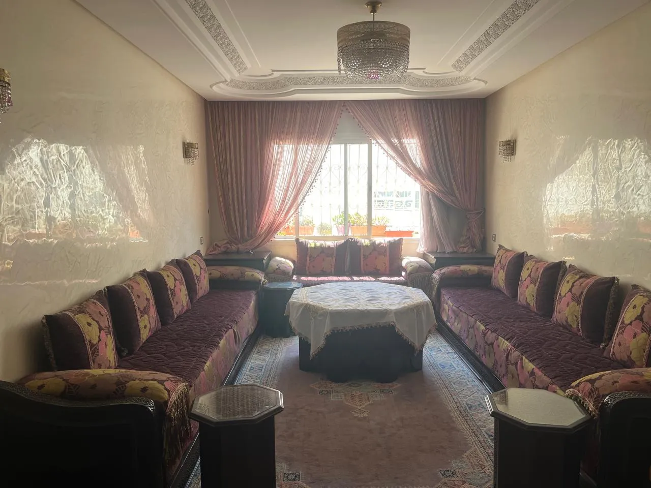 Bel appartement meublé à Hassan, Rabat, d’une superficie de 114 m² au 2ᵉ étage