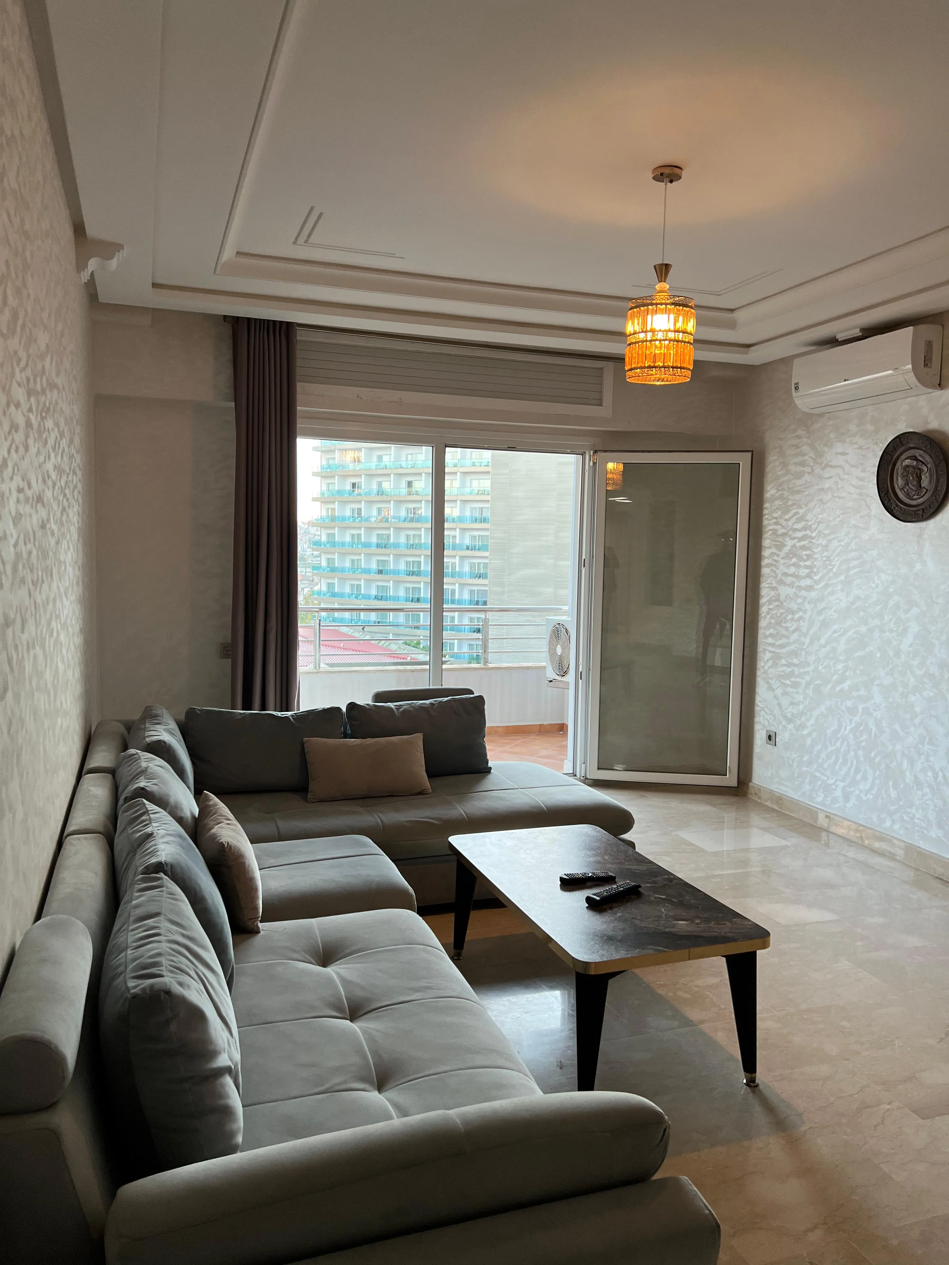 Appartement de luxe à louer à Malabata, Tanger, avec vue sur la corniche 70 m 