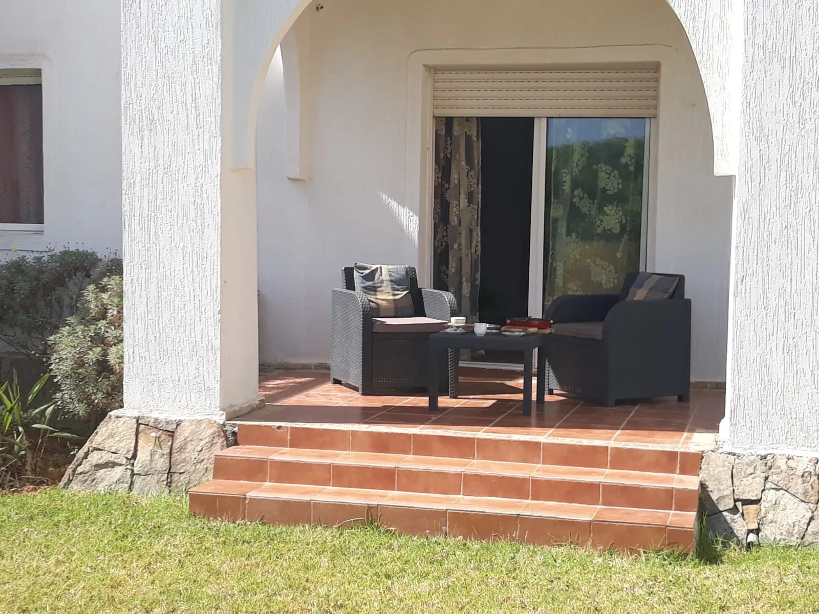 villa vue sur mer Résidence sécurisée avec piscines 3 chambres Al cudia Smir