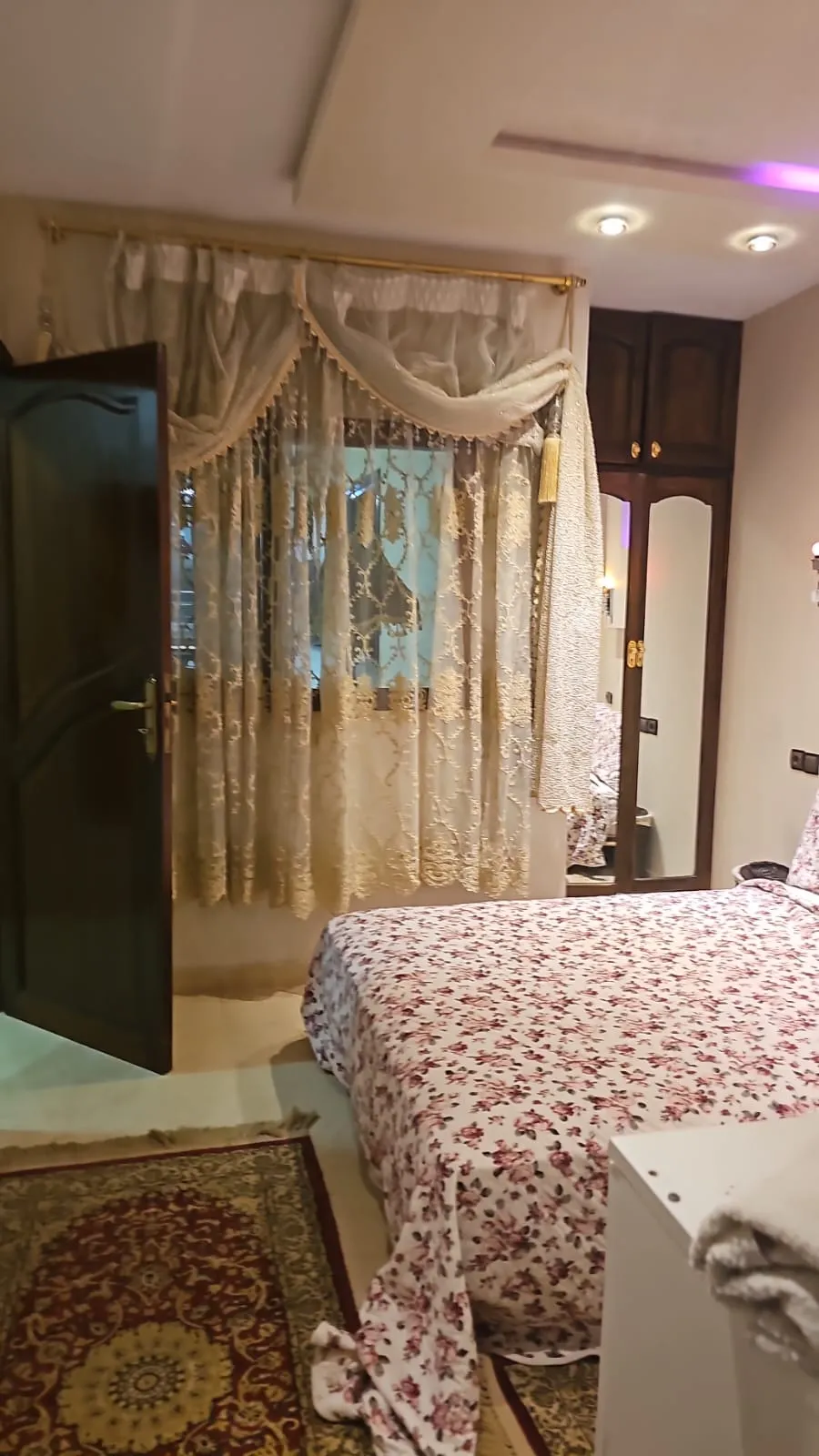 Appartement charmant à louer à Rabat, au rez-de-chaussée, comprenant une chambre