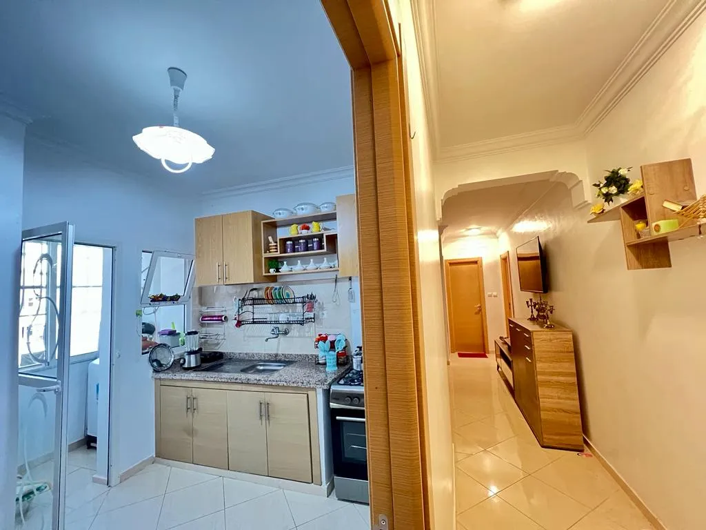 Appartement magnifique à louer à Rabat, Harhoura, situé au 4ème étage