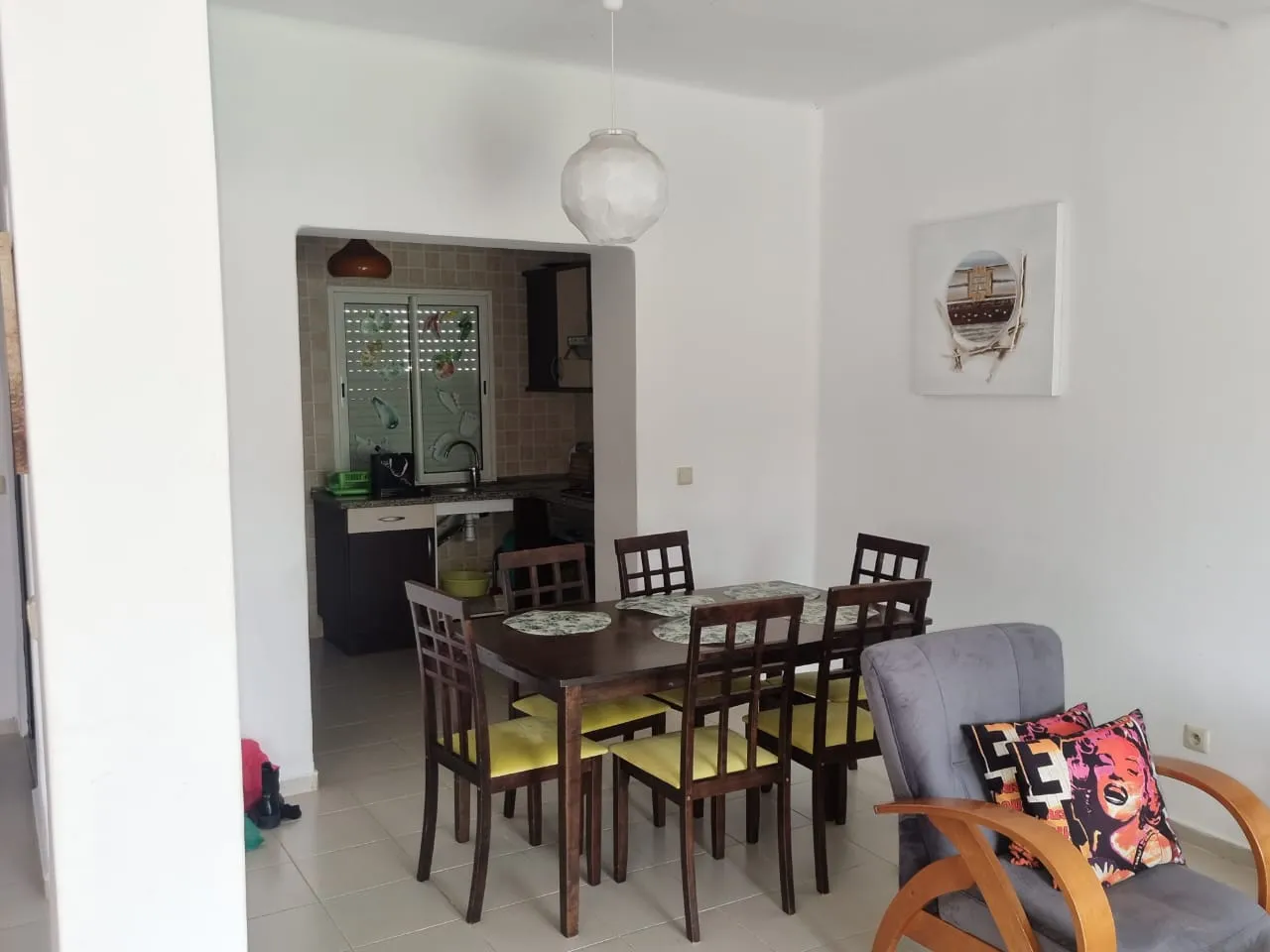 villa vue sur mer Résidence sécurisée avec piscines 3 chambres Al cudia Smir
