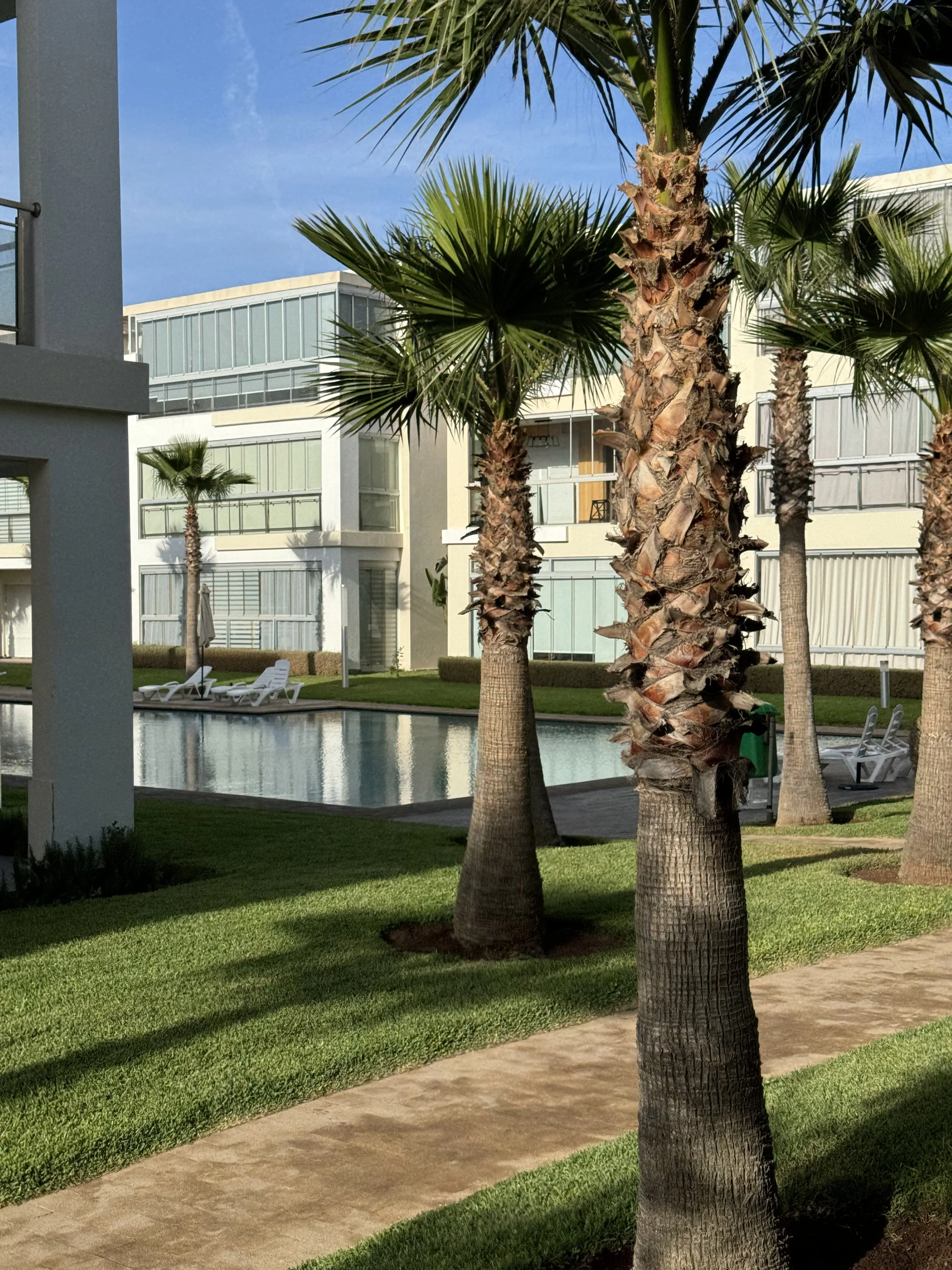 Appartement de luxe à louer quotidiennement à Casablanca, Ain Sebaa, avec piscin