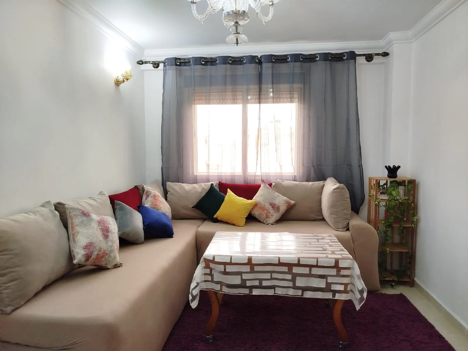 Appartement de luxe à louer à Tanger 2 chambre salon 60 m 