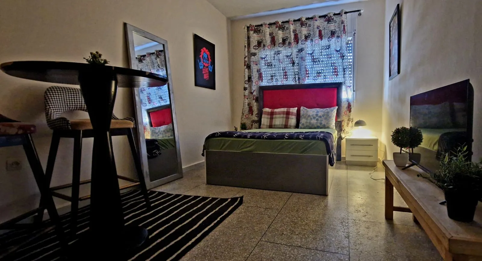 Très beau studio meublé à louer à Rabat 2ème étage, idéalement situé