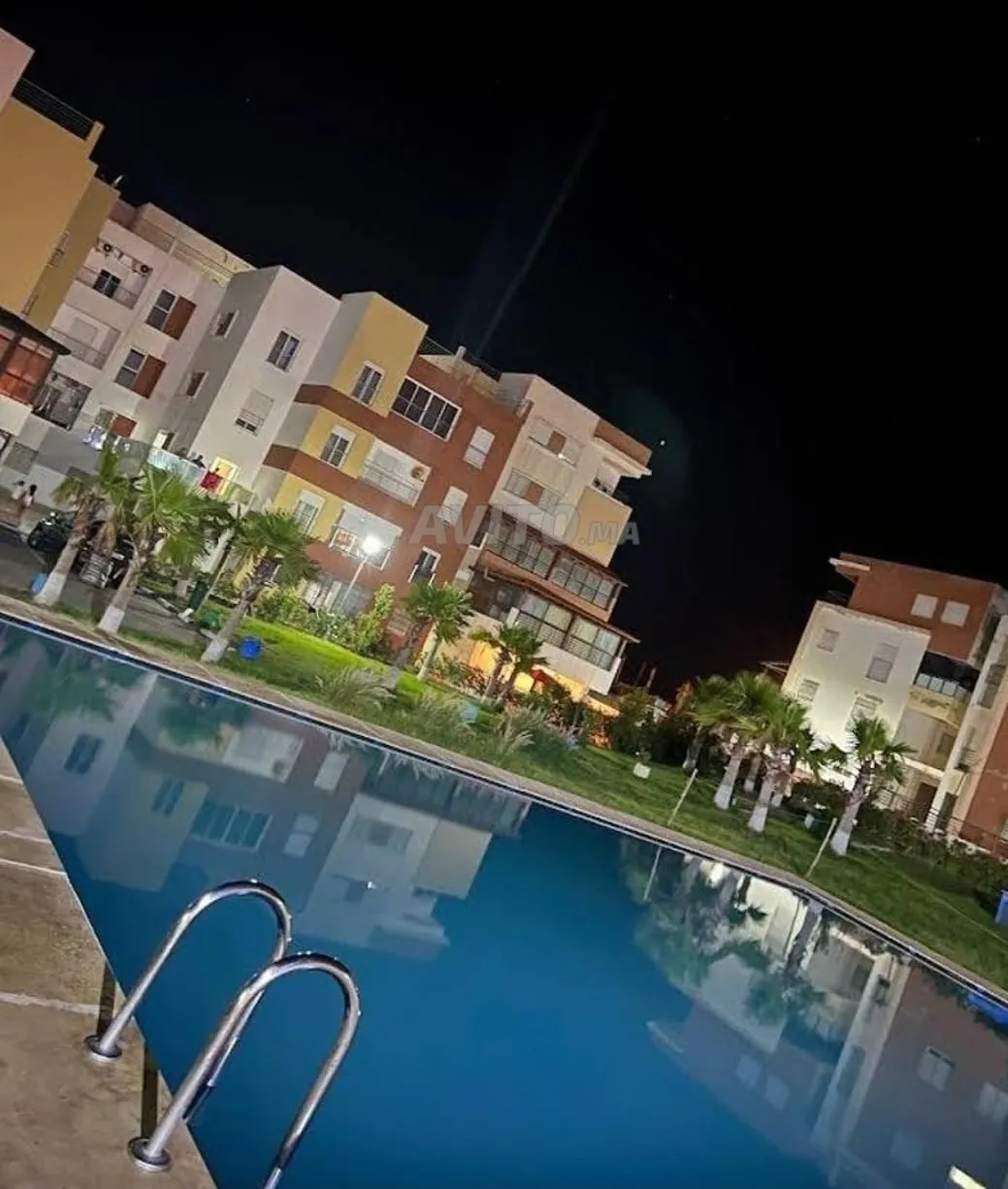 Appartement de luxe à louer à Tanger dans une résidence fermée et sécurisée 
