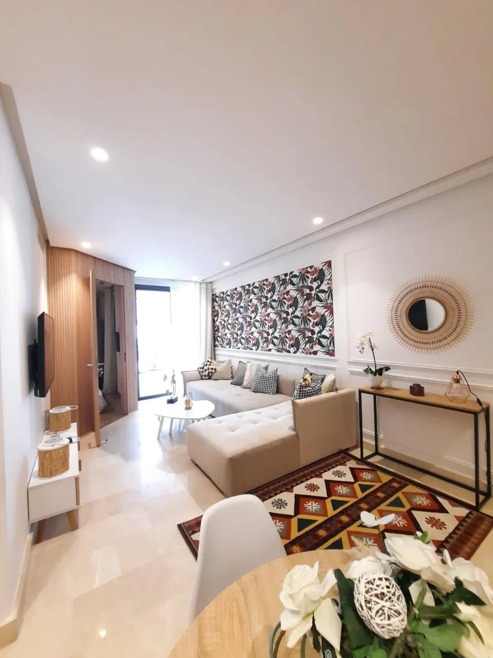 Studio meublé à louer, une chambre, au cœur de Marrakech, Gueliz