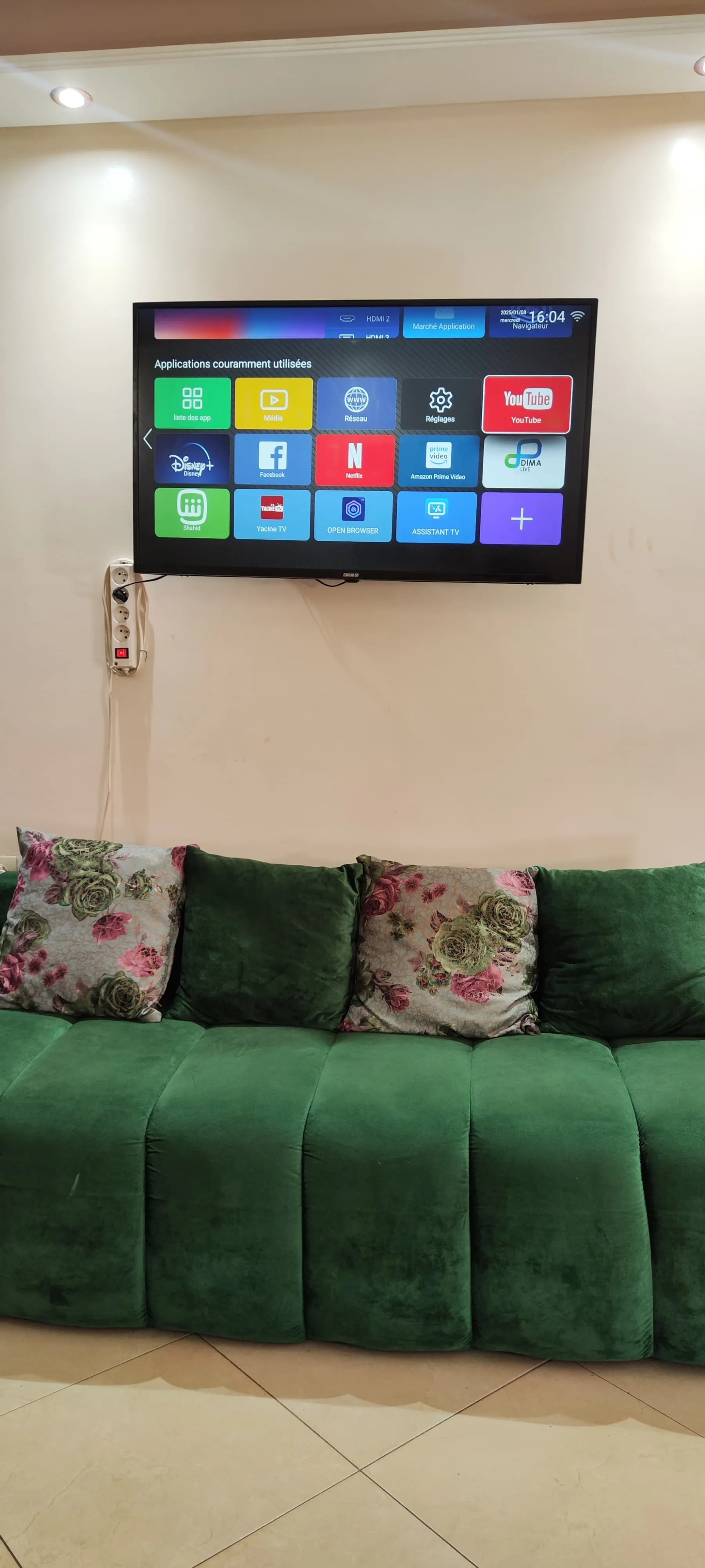 Un appartement exceptionnel à louer à Rabat  Agdal, au troisième étage