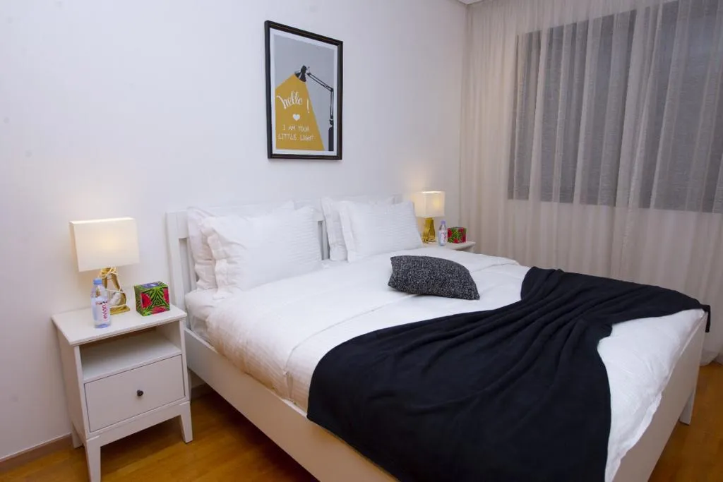 Appartement de luxe à louer à Rabat Quartier Al Nakhil avec deux chambres
