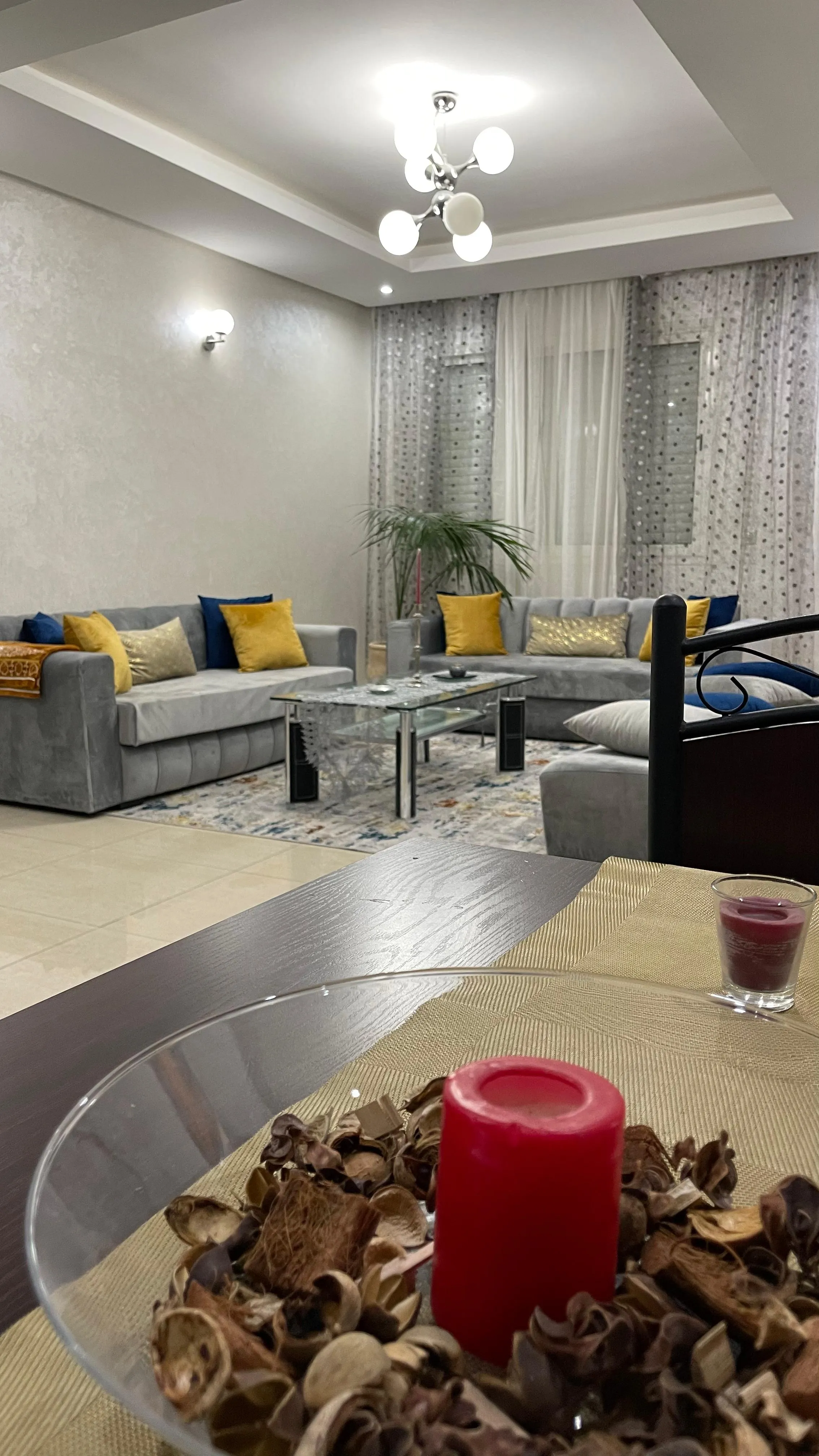 Un appartement haut de gamme à louer à Agadir, dans une résidence sécurisée