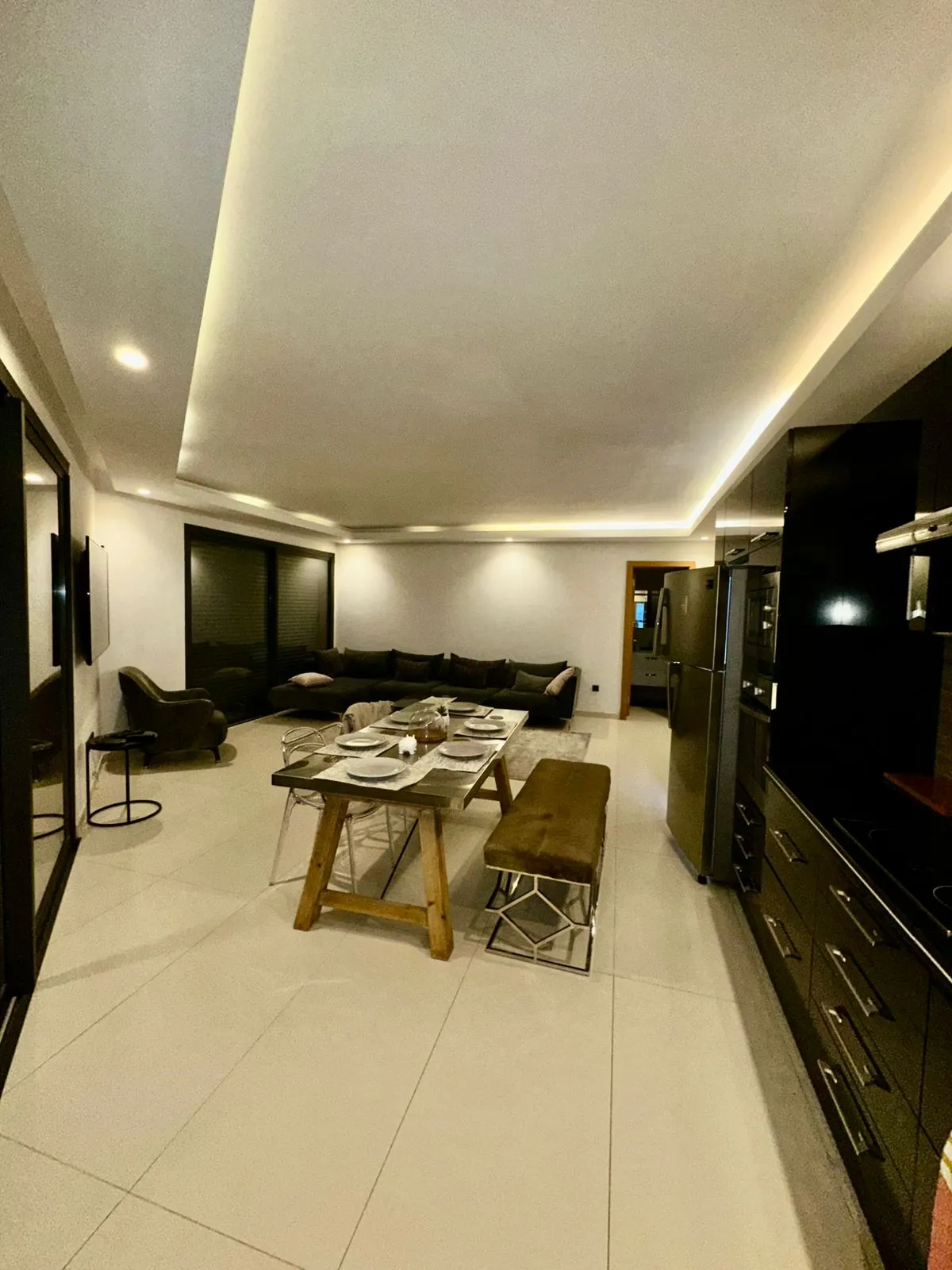 Magnifique appartement à louer en longue durée à Marrakech,  au quatrième étage