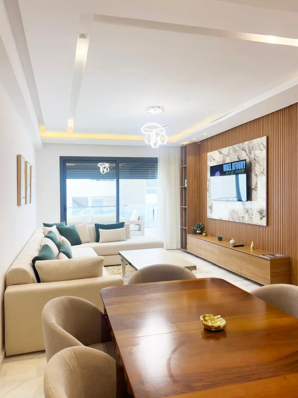 Appartement de luxe à louer à Malabata, Tanger, dans une résidence sécurisée 