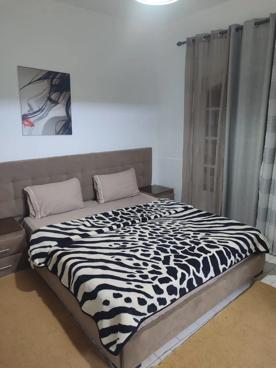 Appartement à Louer à Fnideq  Rez-de-chaussée, Proche de la Mer, 1 Chambre 