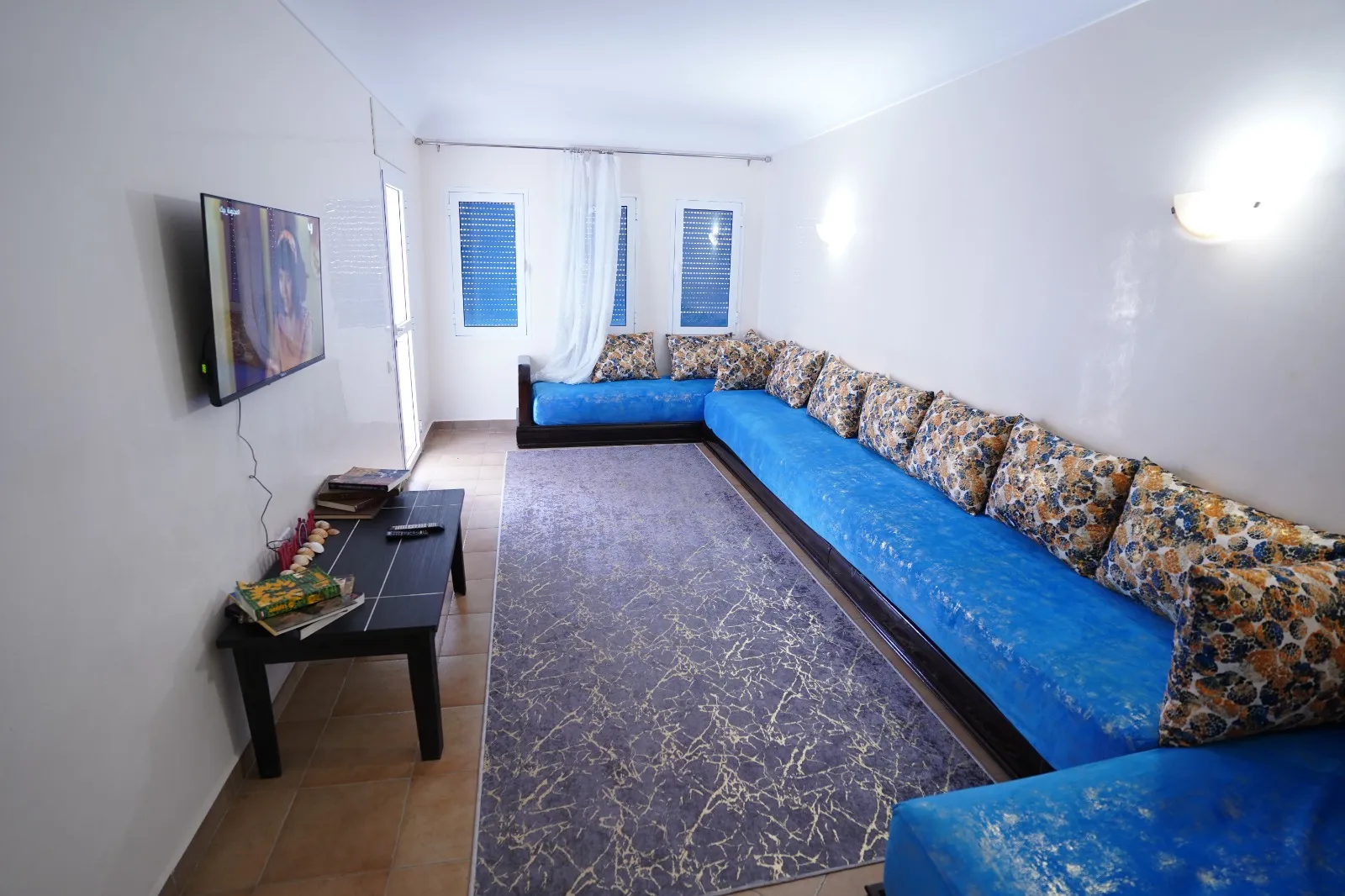 Appartement parfait à louer à kabila vista 2 chambre salon piscine 2 balcon 90 mètres carré