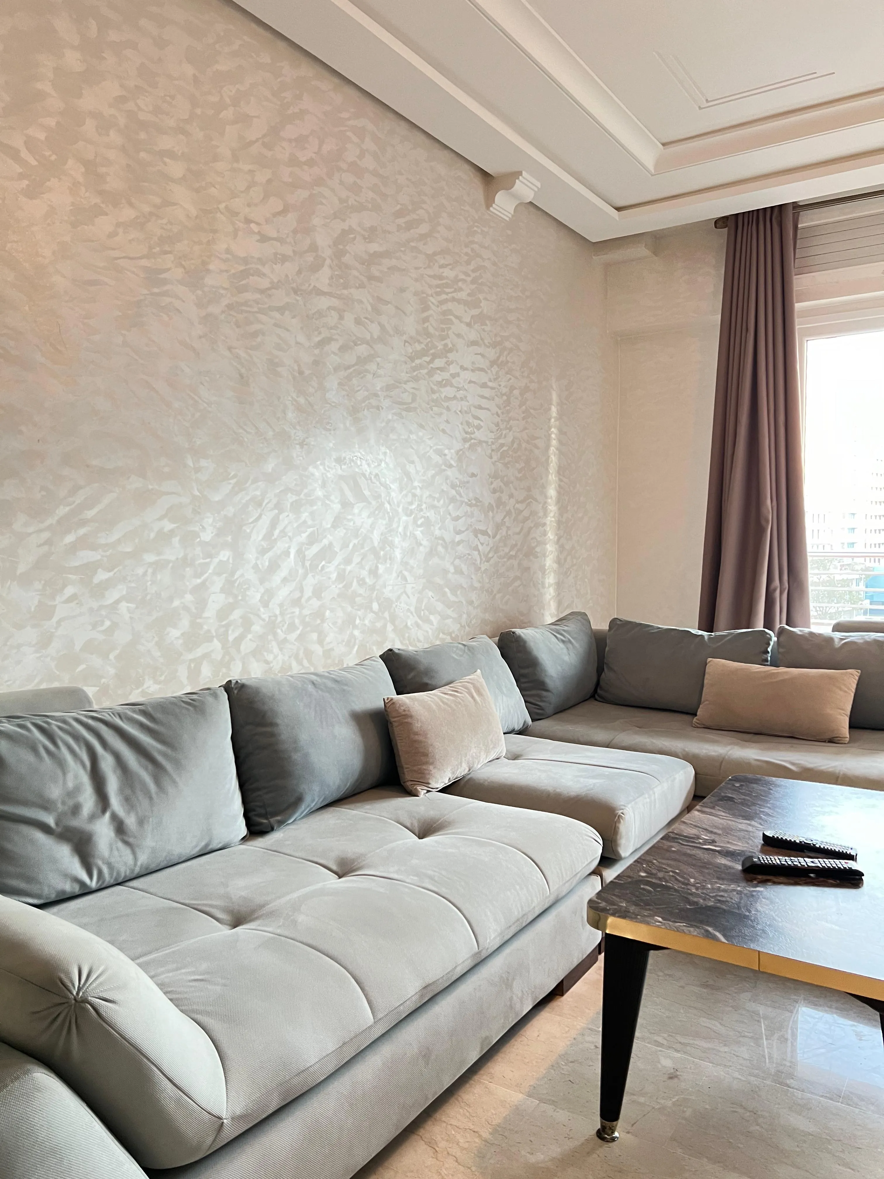 Appartement de luxe à louer à Malabata, Tanger, avec vue sur la corniche 70 m 