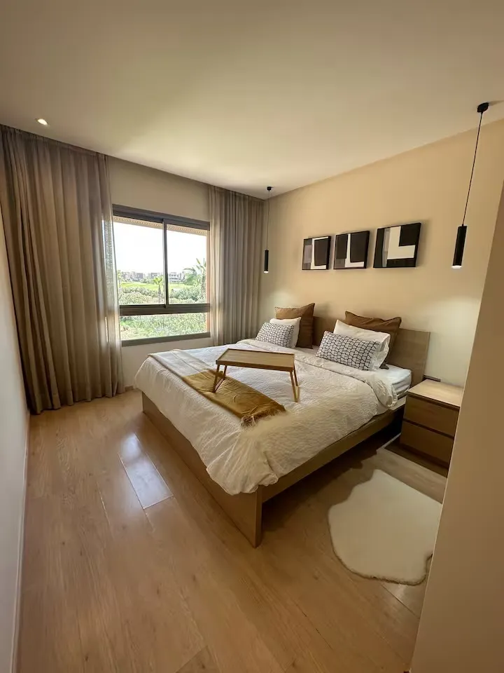 Un bel appartement à louer à Marrakech, doté d’un design moderne et élégant
