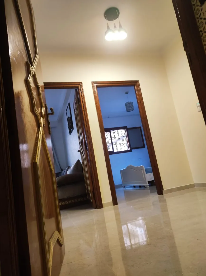 Appartement à Louer à Fnideq  Rez-de-chaussée, Proche de la Mer, 1 Chambre 