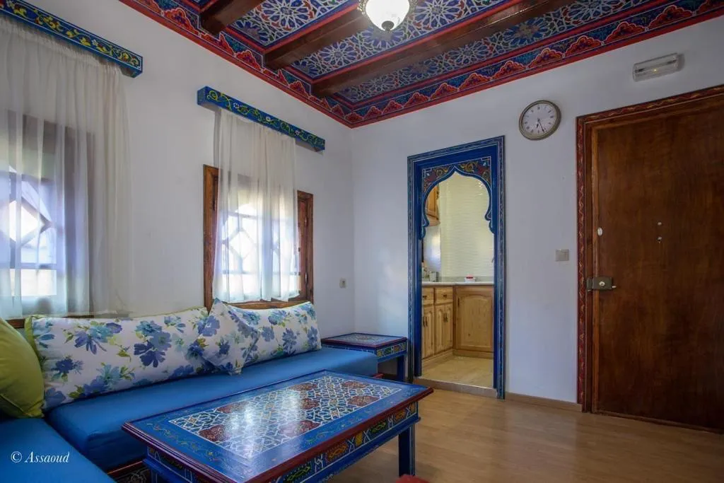 Bel Appartement à louer à Chefchaouen, 2 chambres, salon et terrasse.