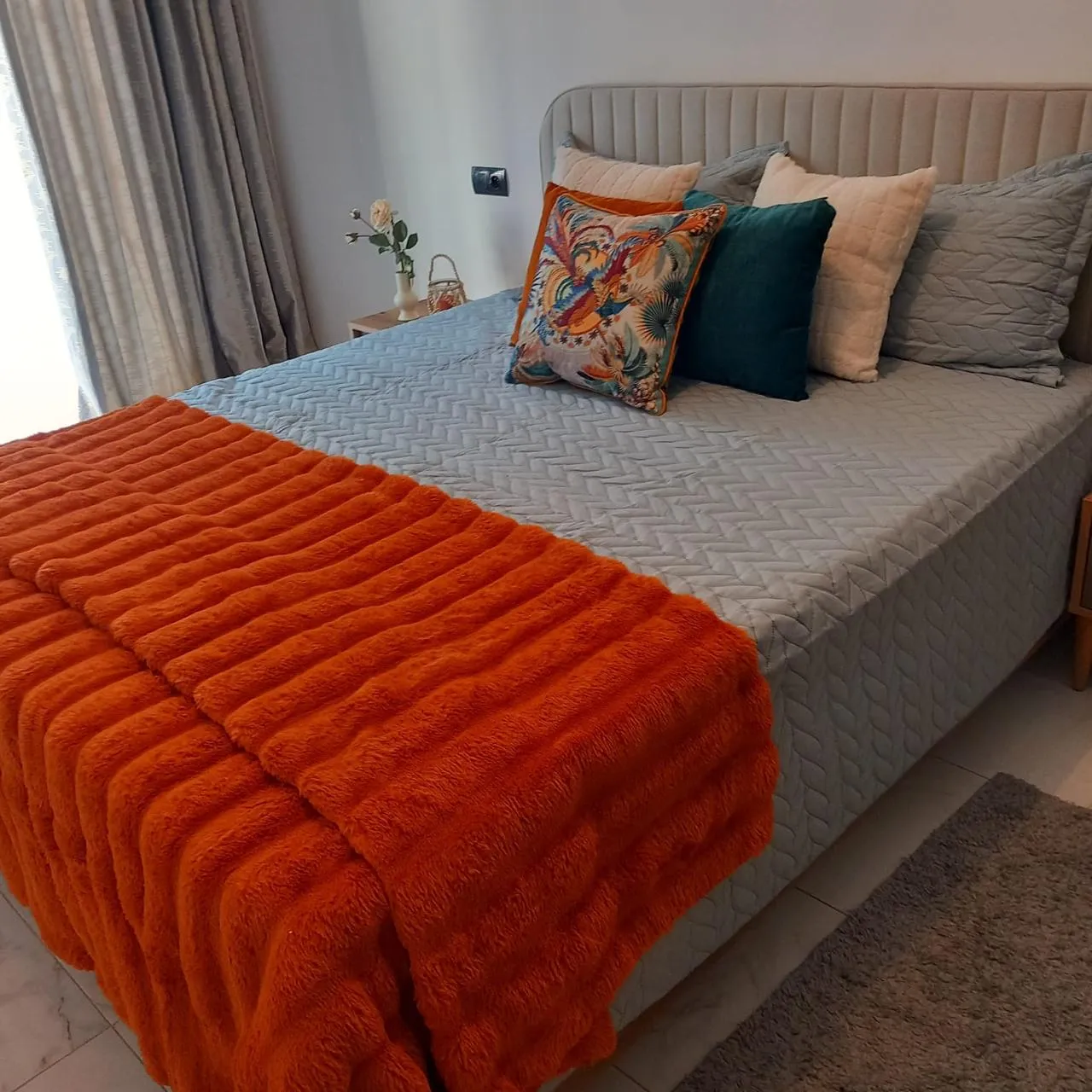Appartement élégant à louer à Rabat, Harhoura  Il comprend deux chambres